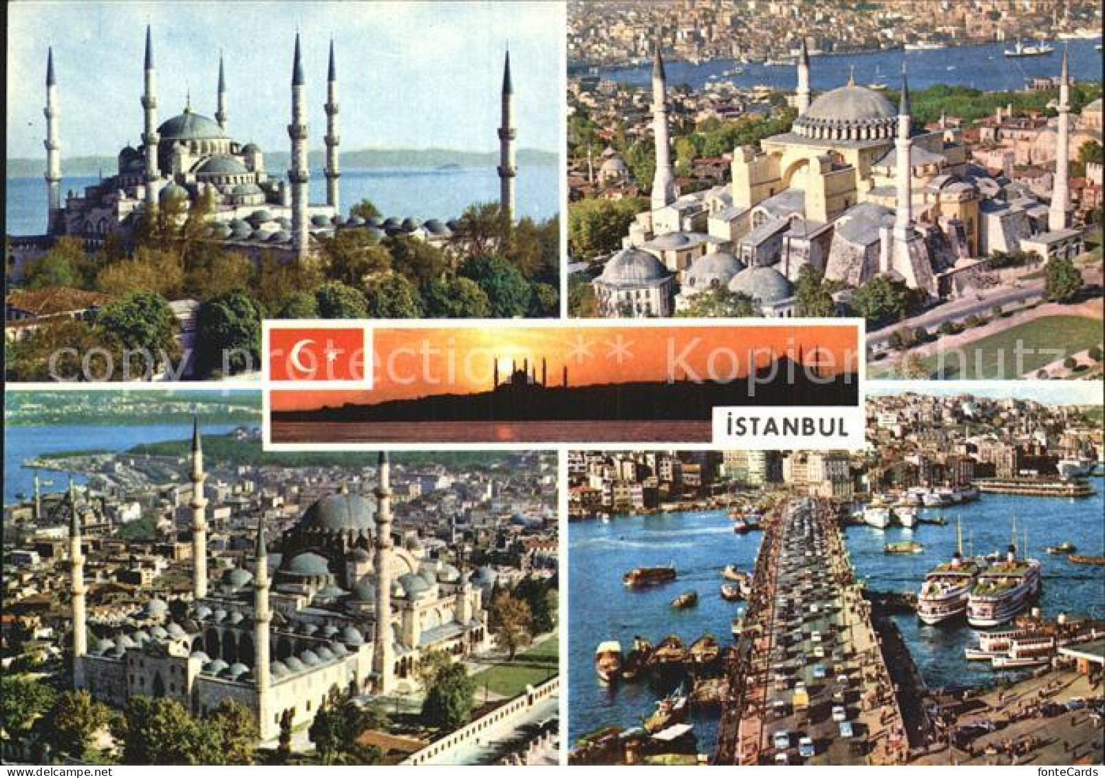 72523498 Istanbul Constantinopel Blaue Mosche Bruecke  - Turkey