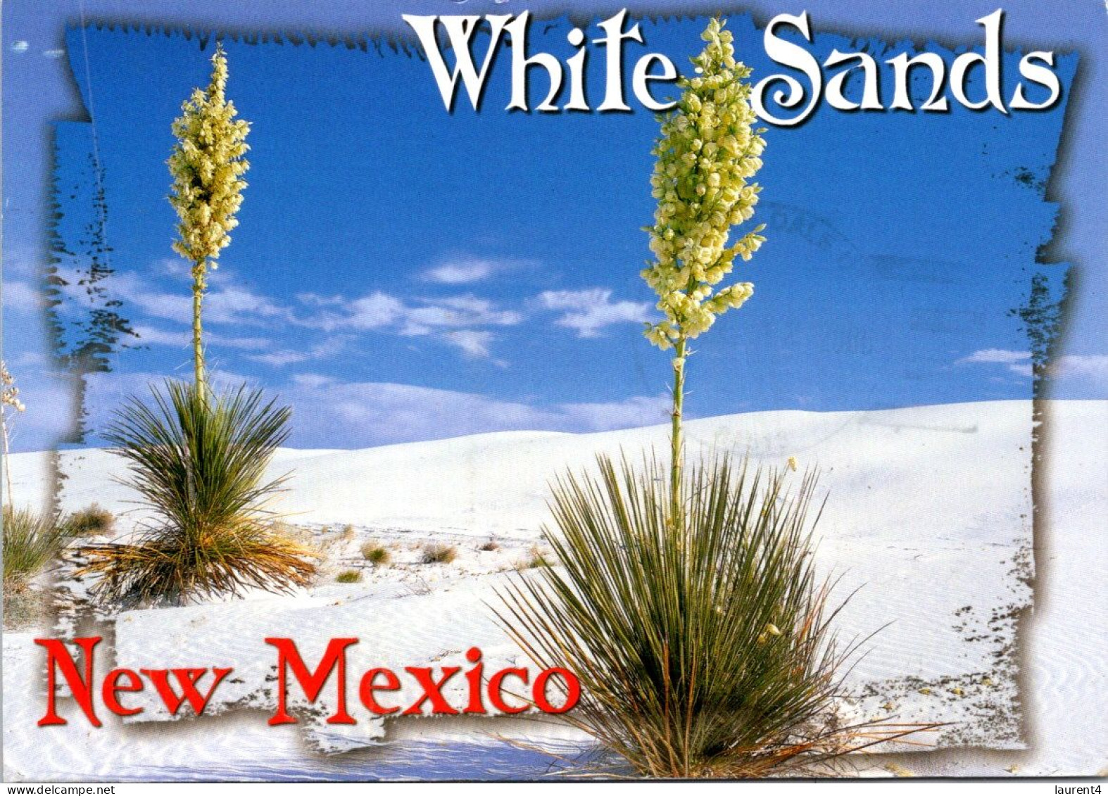 19-5-2024 (5 Z 35) USA (posted To Australia) New Mexico White Sands Desert - Other & Unclassified