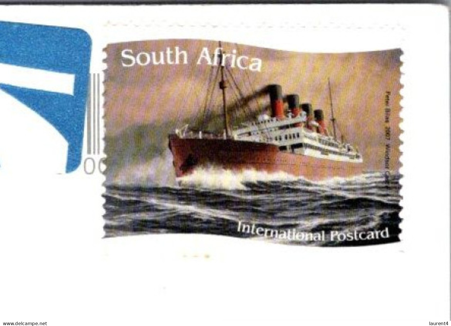 19-5-2024 (5 Z 35) South Africa (posted To Australia With Cruise Ship Stamp In 2008) Gemsbok - Afrique Du Sud