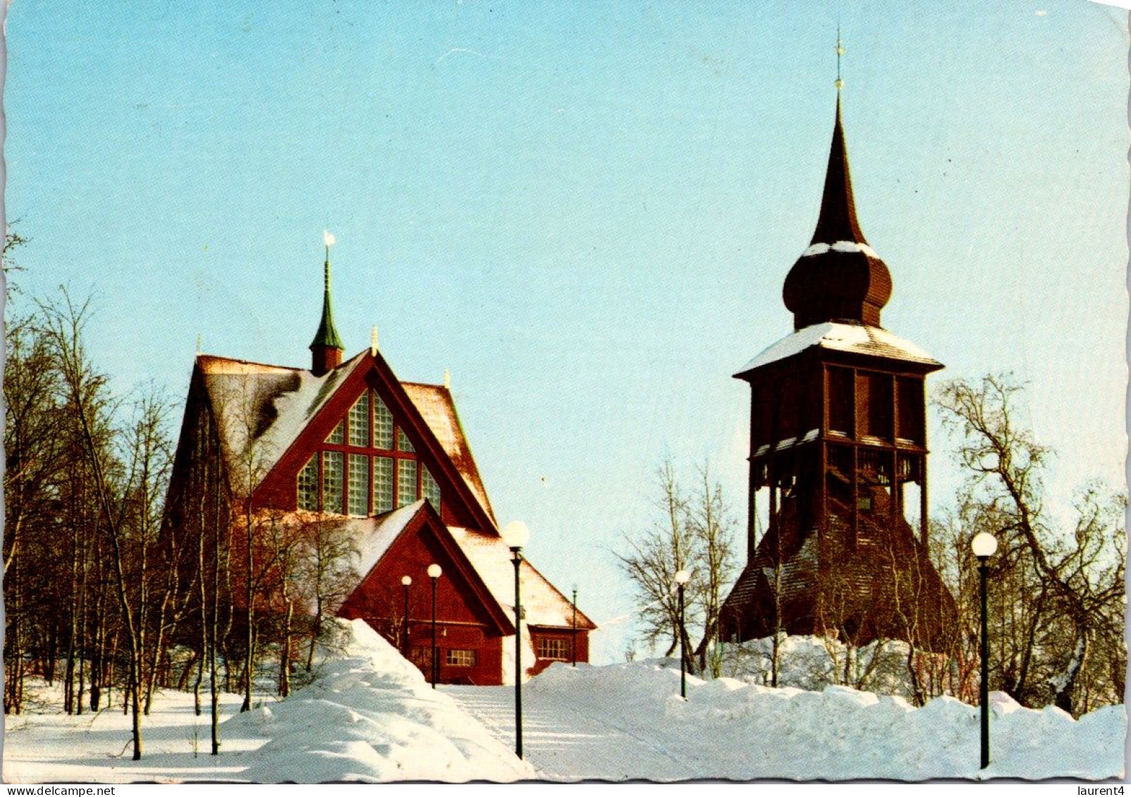 19-5-2024 (5 Z 35) Sweden (posted To Australia In 1982) Kiruna (church) - Suède