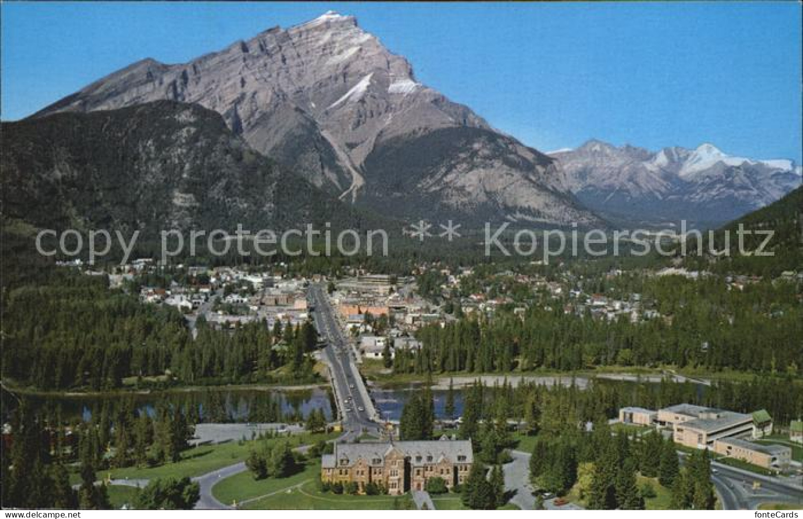 72517539 Banff Canada Panorama Mit Cascade Mountain Banff Canada - Unclassified