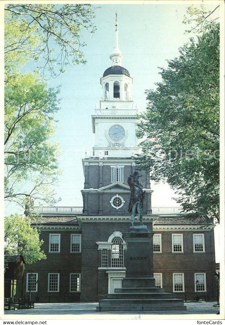 72512436 Philadelphia Pennsylvania Independence Hall Philadelphia Pennsylvania - Autres & Non Classés