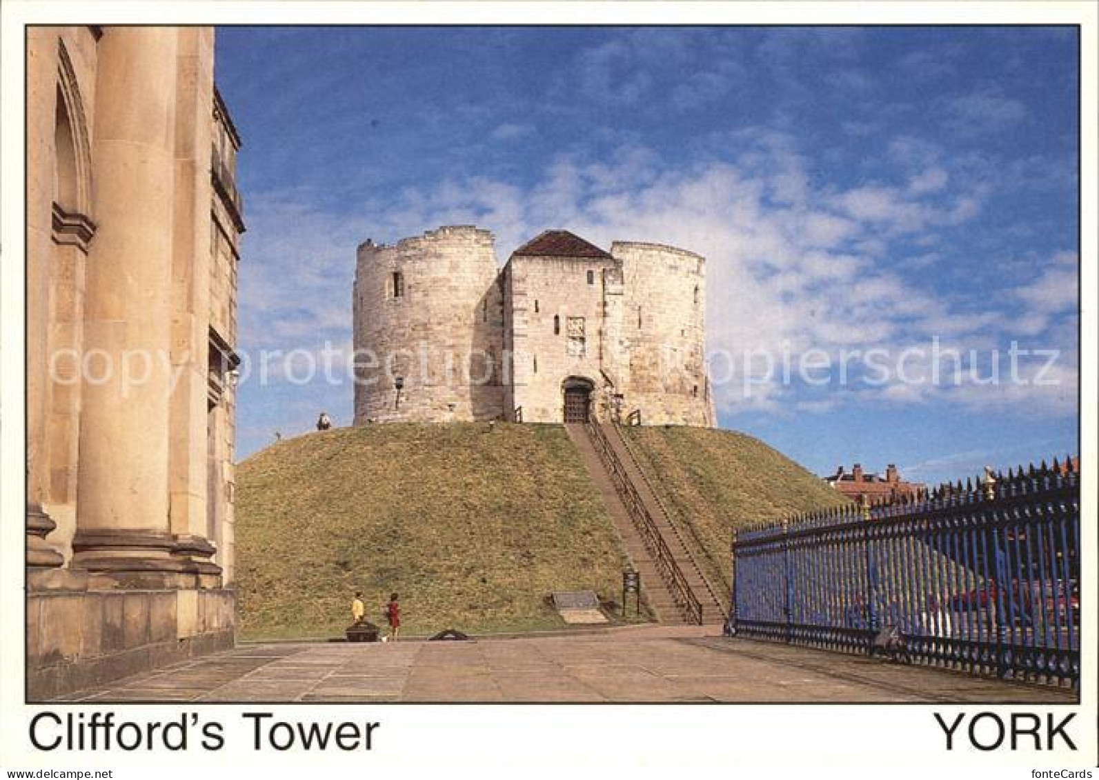 72507546 York UK Cliffords Tower York - Andere & Zonder Classificatie