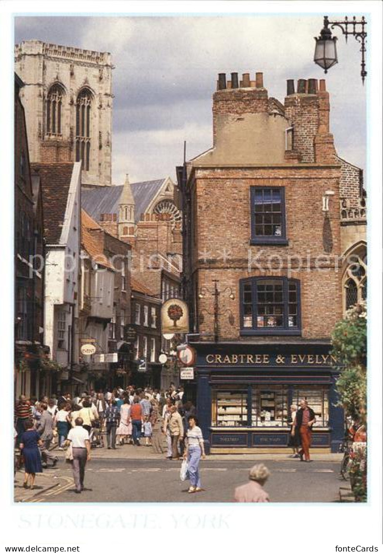 72507543 York UK Minster And Stonegate York - Other & Unclassified