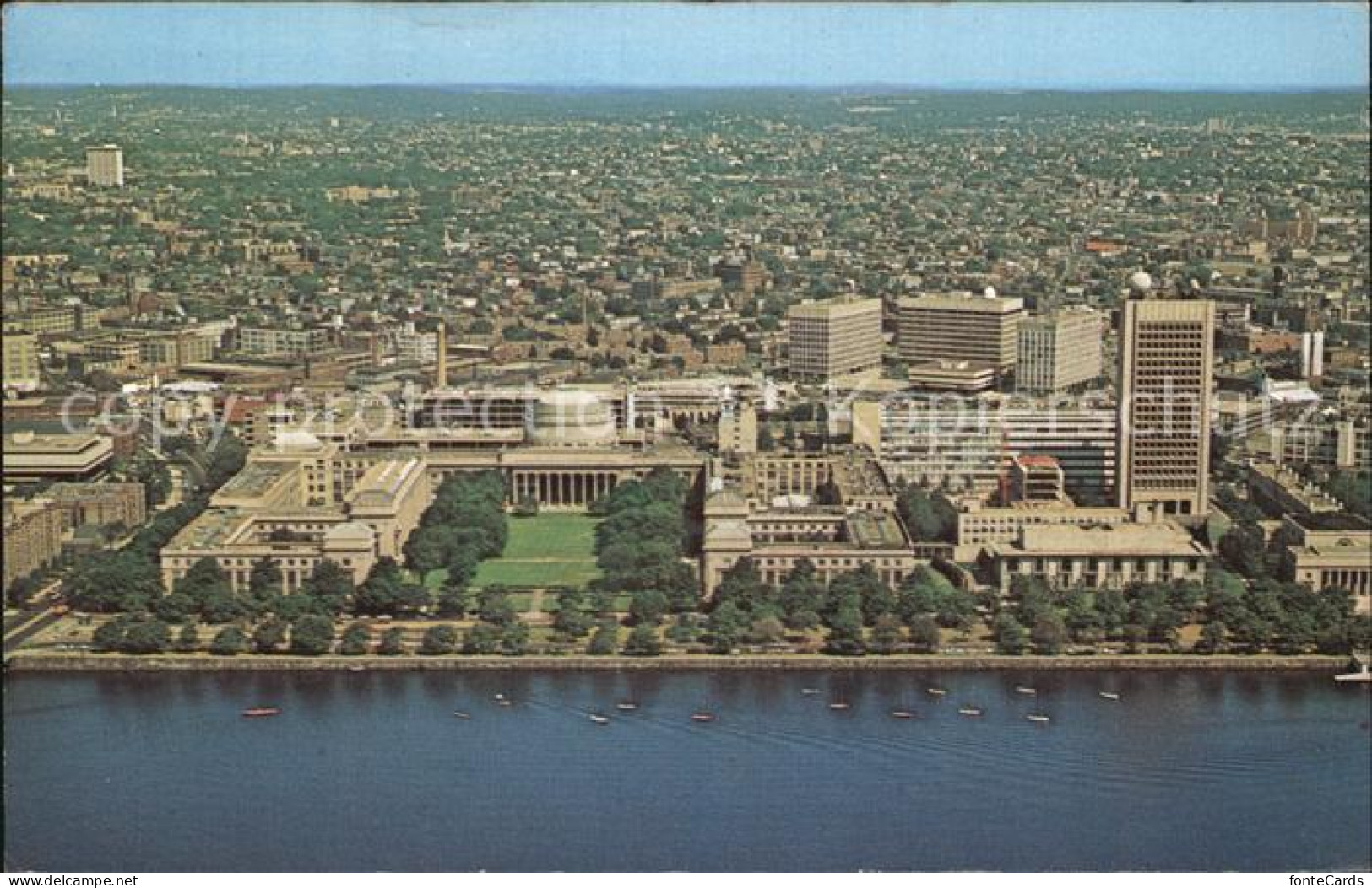 72506429 Massachusetts_US-State Air View Institute Of Technology Charles River B - Autres & Non Classés