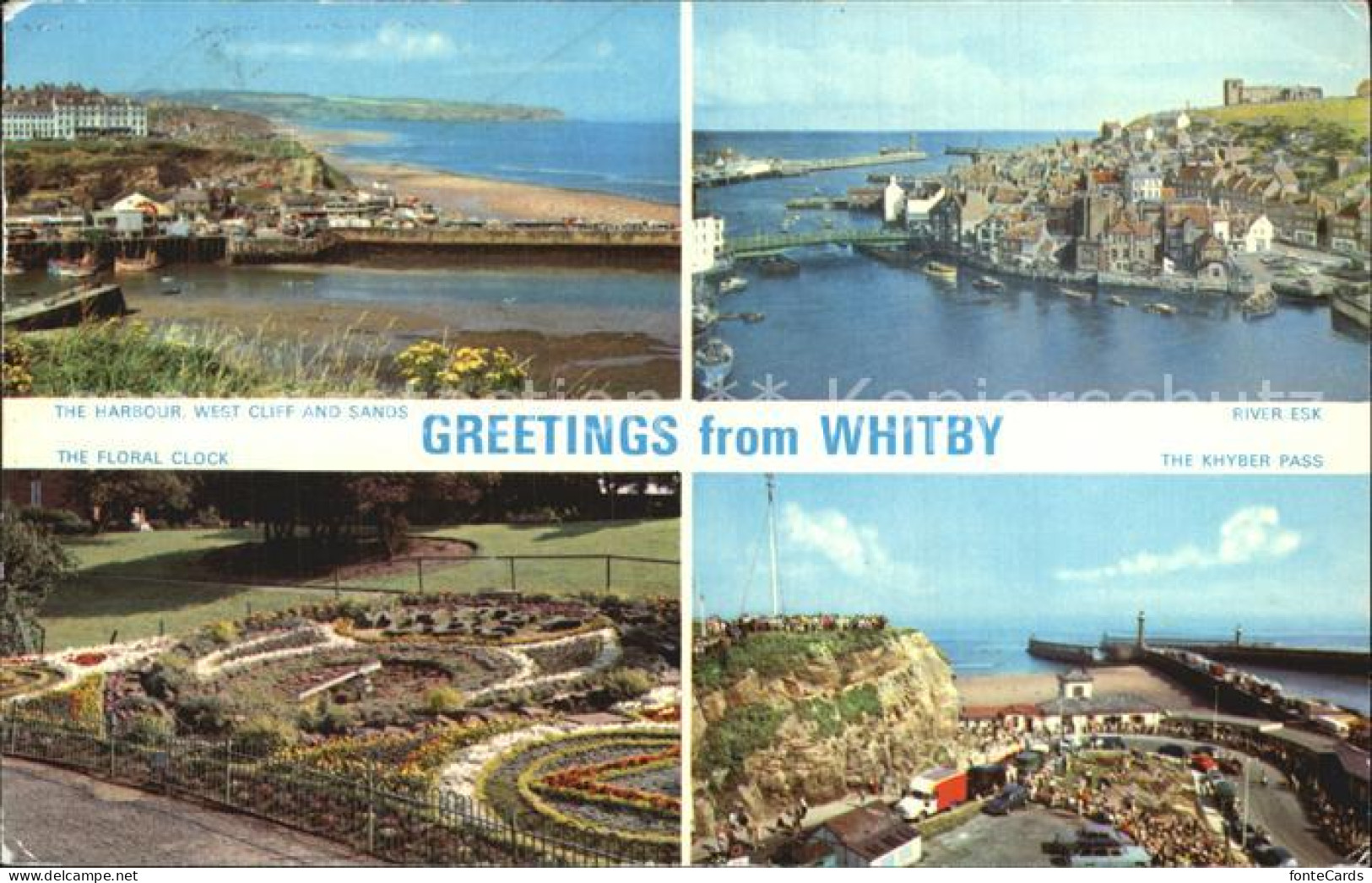 72498458 Whitby UK Khyber Pass The Harbour River Esk  - Sonstige & Ohne Zuordnung