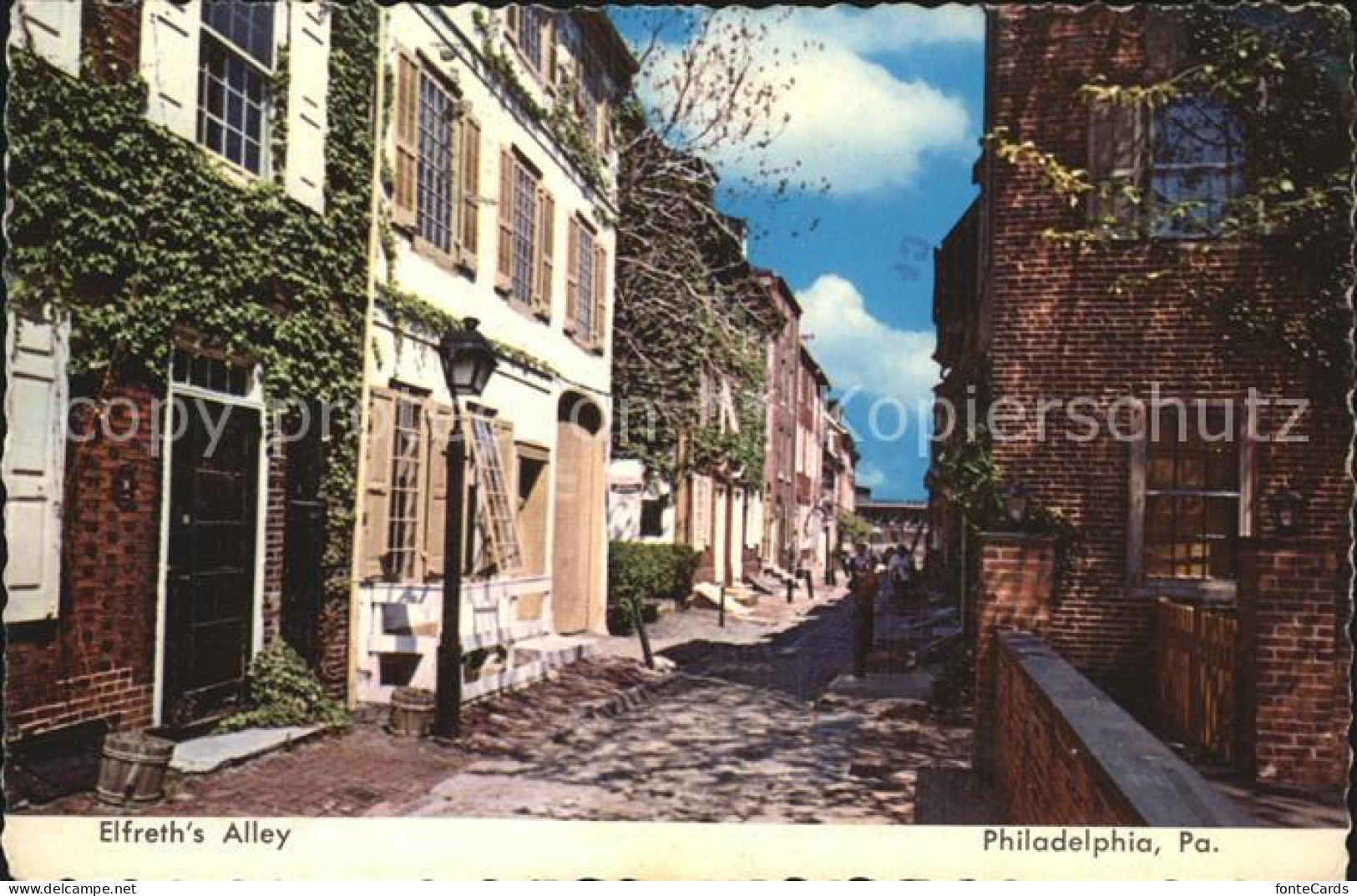 72493437 Philadelphia Pennsylvania Elfreth's Alley Colonial Buildings Philadelph - Other & Unclassified