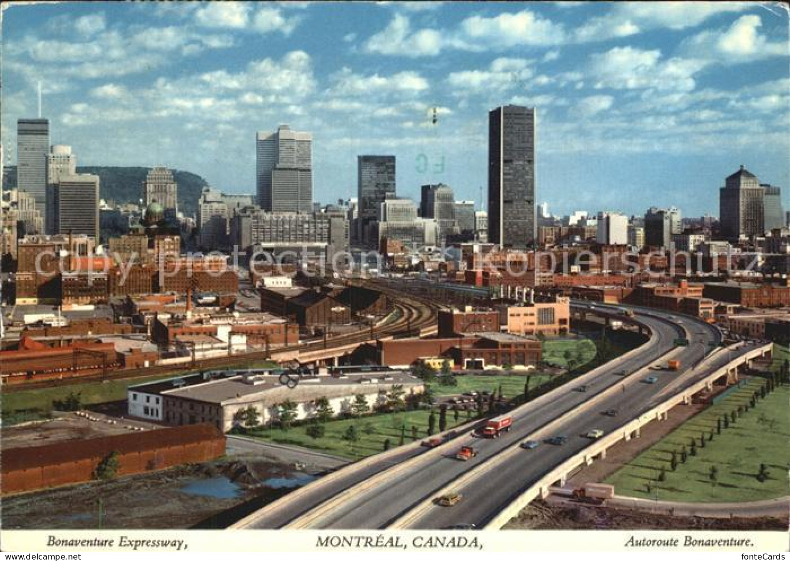 72493436 Montreal Quebec Downtown Bonaventure Expressway Autoroute Montreal - Non Classés