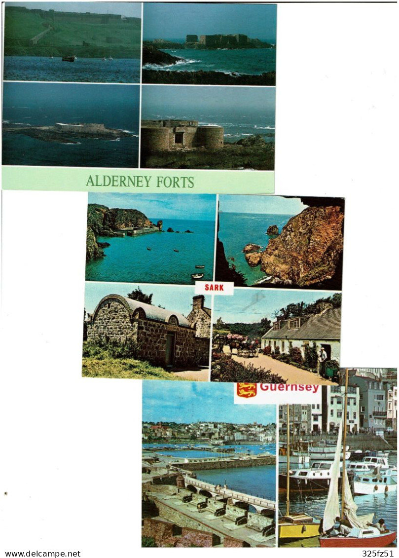 GUERNESEY / Lot De 47 C.P.M. écrites - 5 - 99 Postkaarten