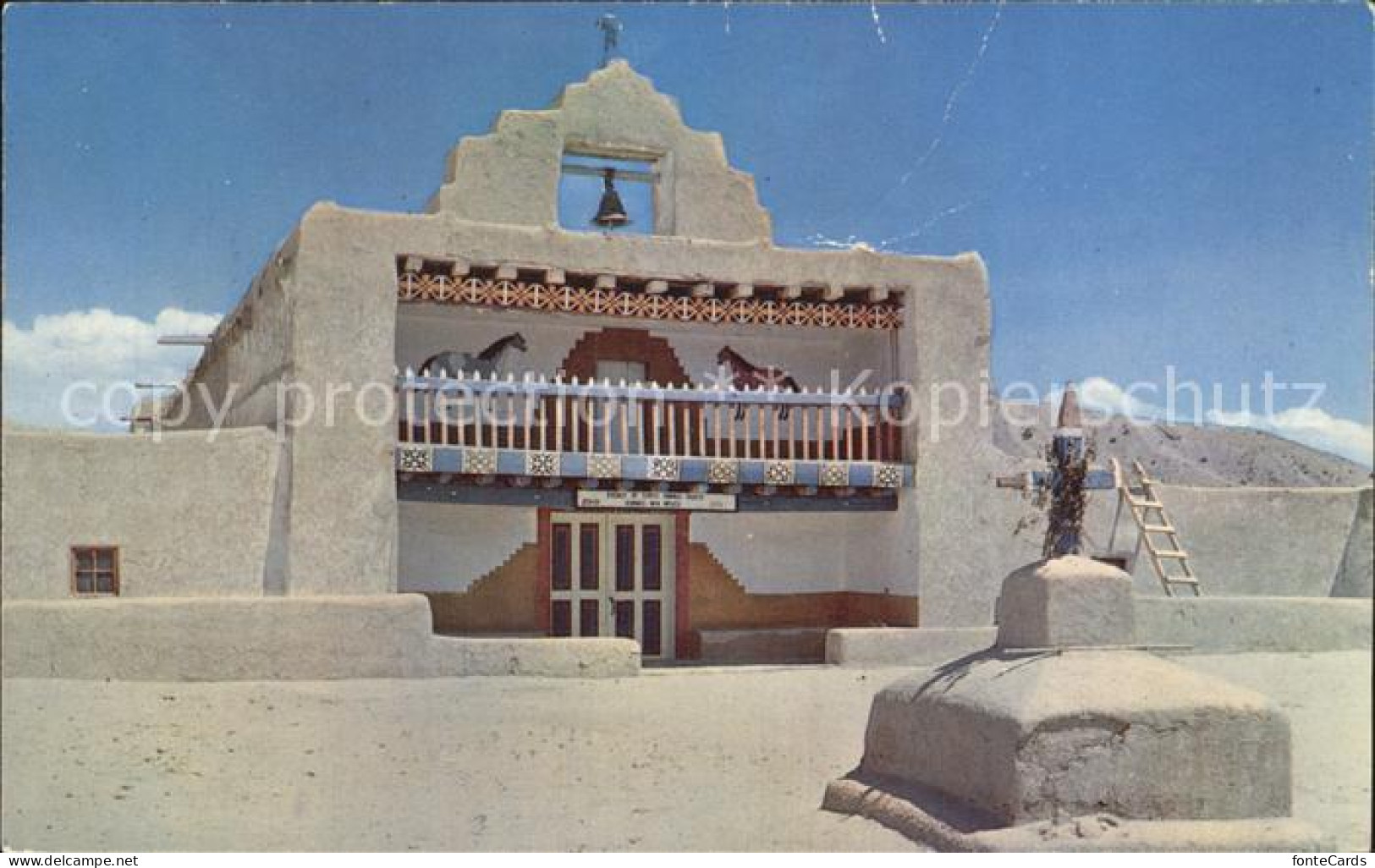 72493398 Santo_Domingo_Pueblo Church Dating From 1779 Mission - Other & Unclassified