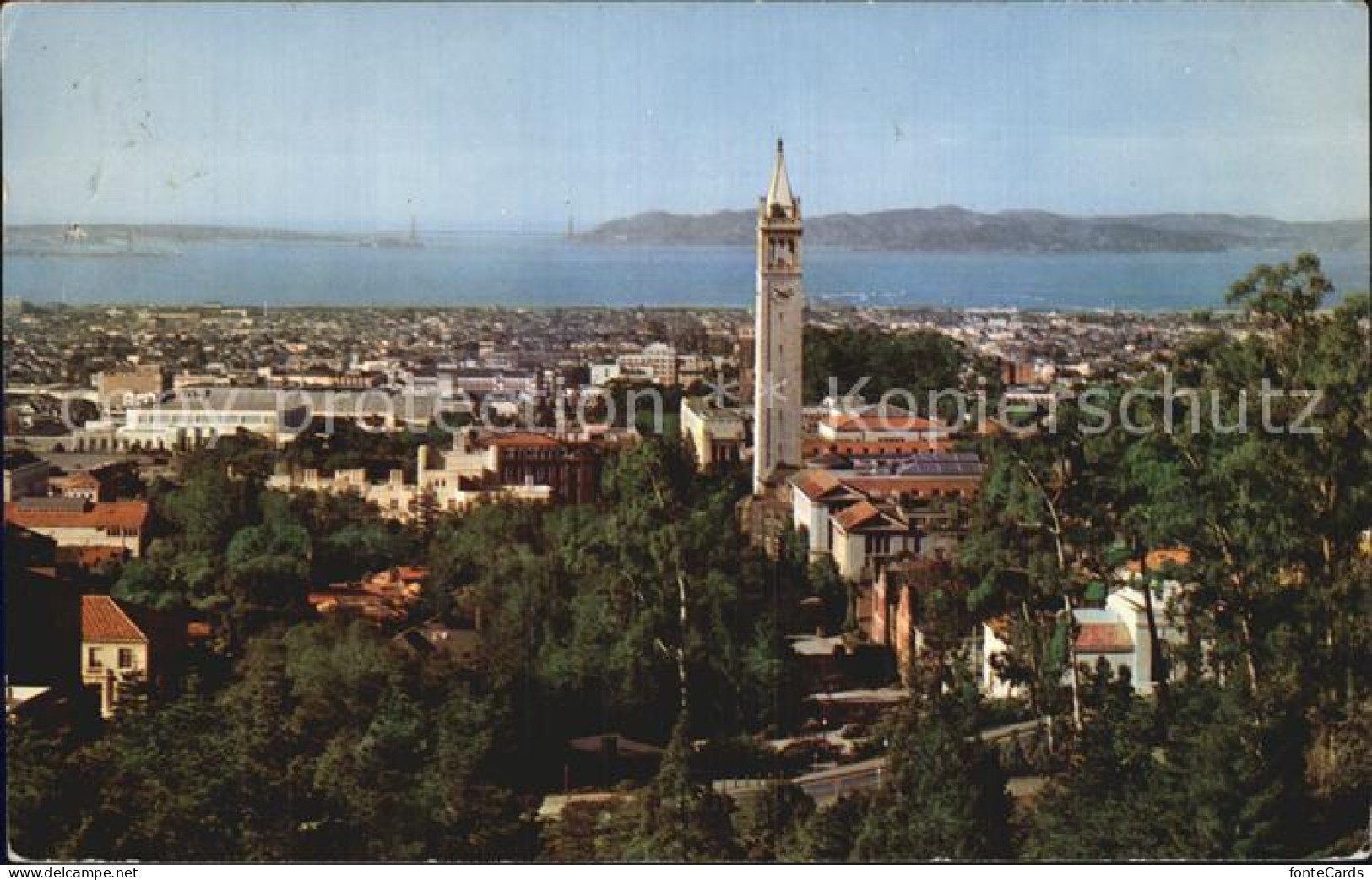 72492524 Berkeley_California Panorama Mit Universitaet - Autres & Non Classés