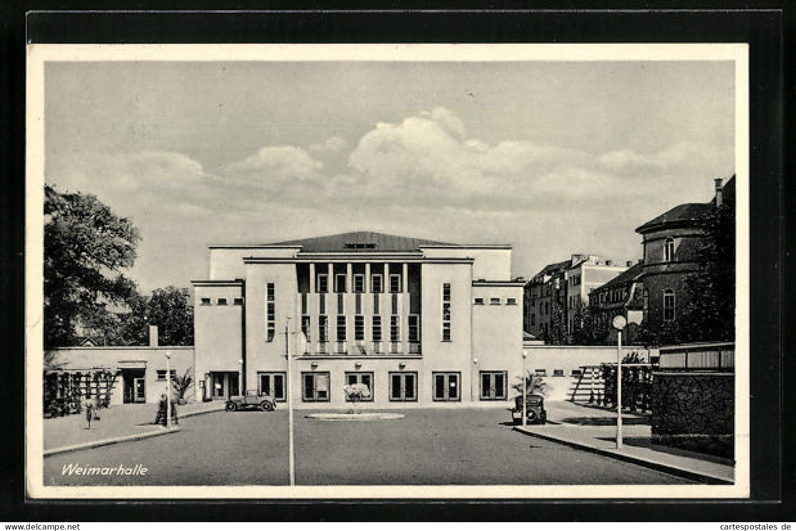 AK Weimar, Weimarhalle  - Weimar