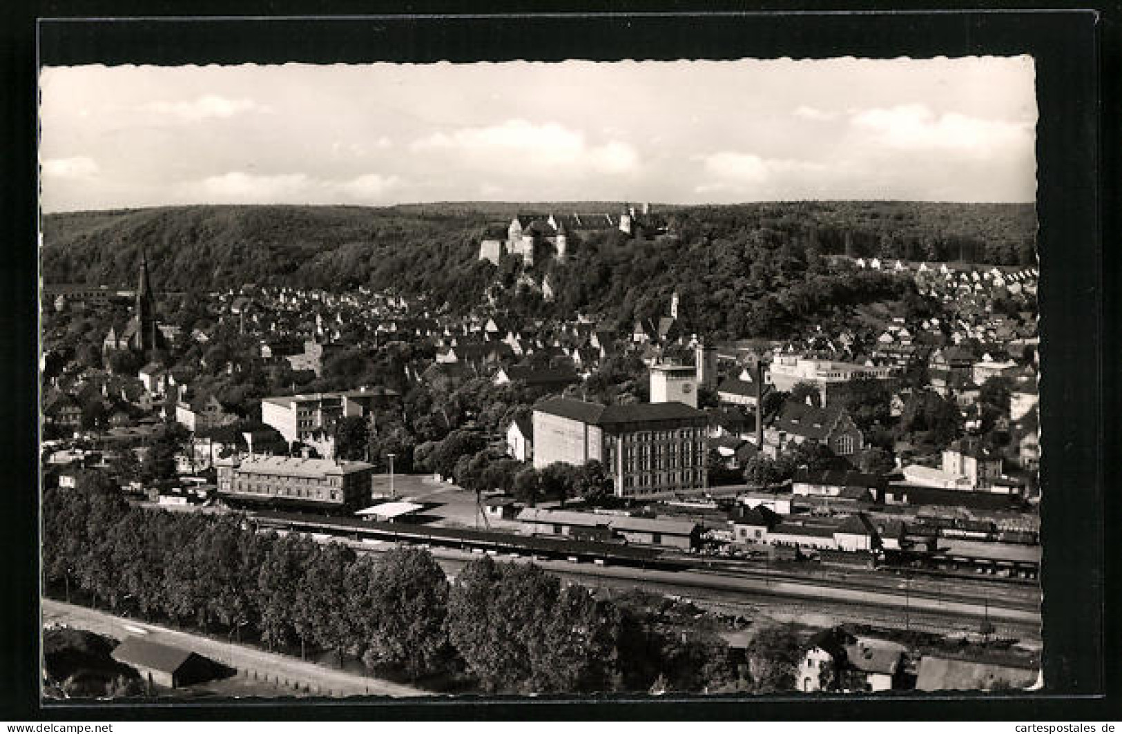 AK Heidenheim /Brenz, Ortsansicht Mit Schloss Hellenstein  - Heidenheim