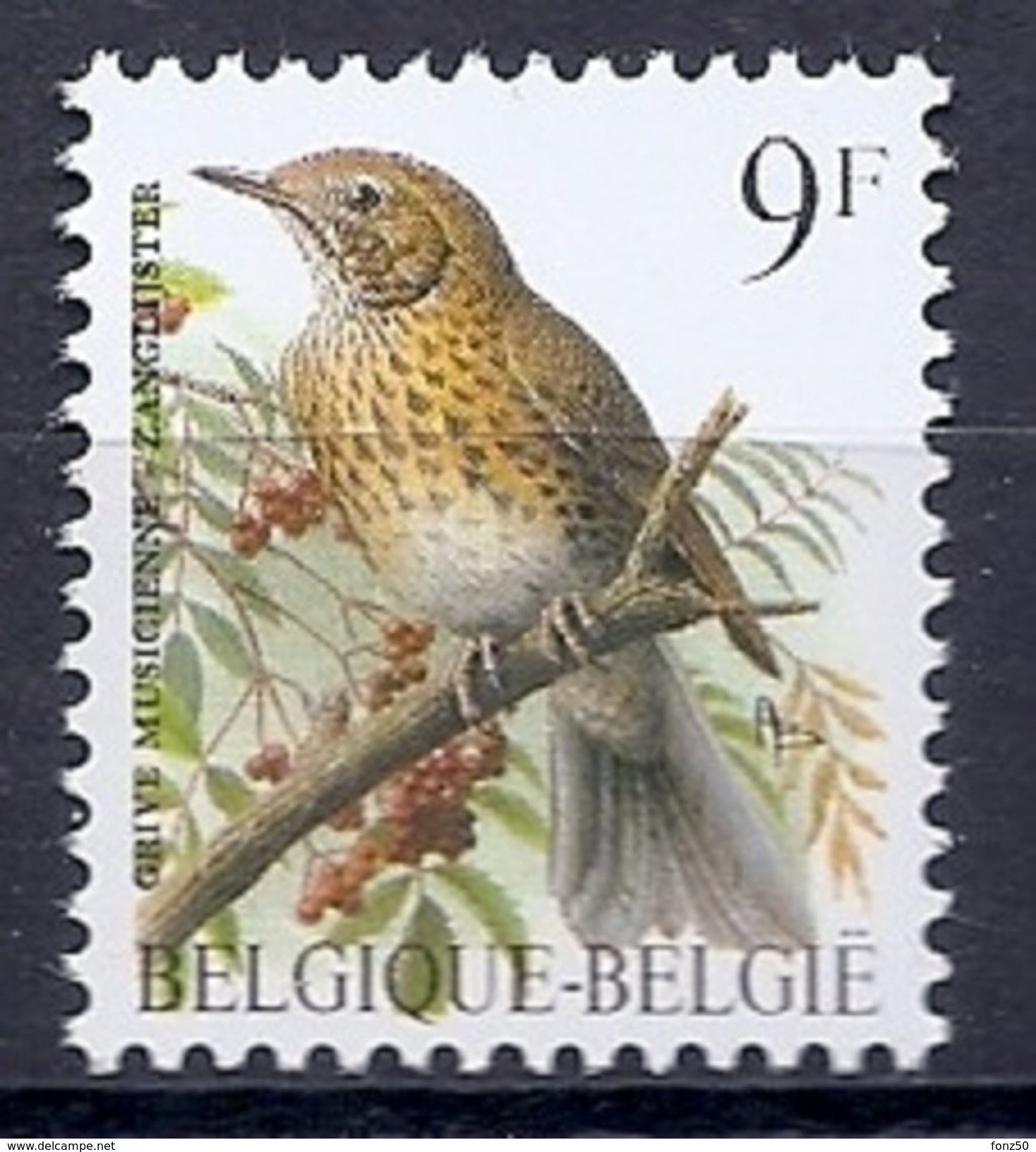 BELGIE * Buzin * Nr 2426 * Postfris Xx * FLUOR  PAPIER - 1985-.. Oiseaux (Buzin)