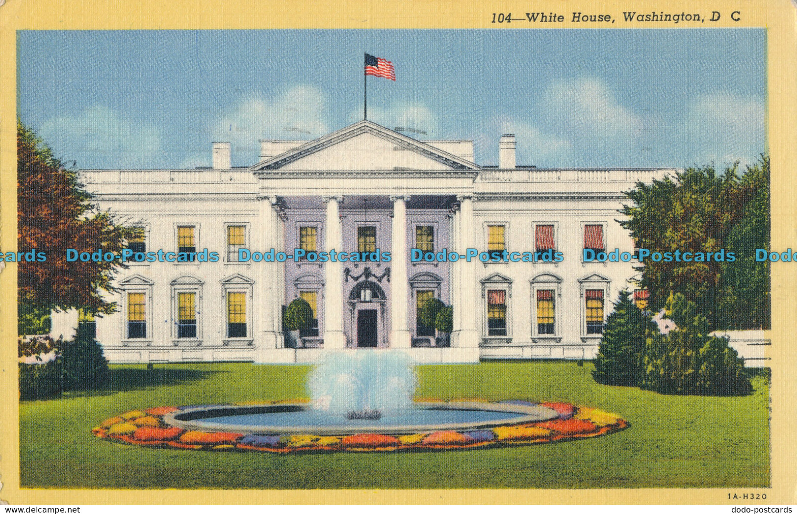 R007524 White House. Washington. D. C. B. S. Reynolds. 1952 - World