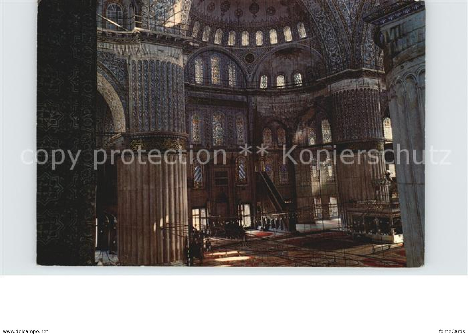 72485382 Istanbul Constantinopel Inneres Der Blauen Moschee  - Turkey