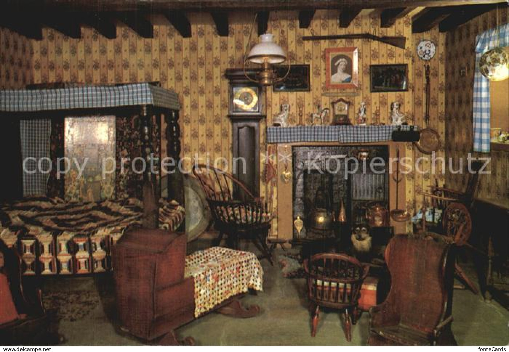 72482921 York UK Castle Museum Interior Of A Moorland Cottage York - Autres & Non Classés