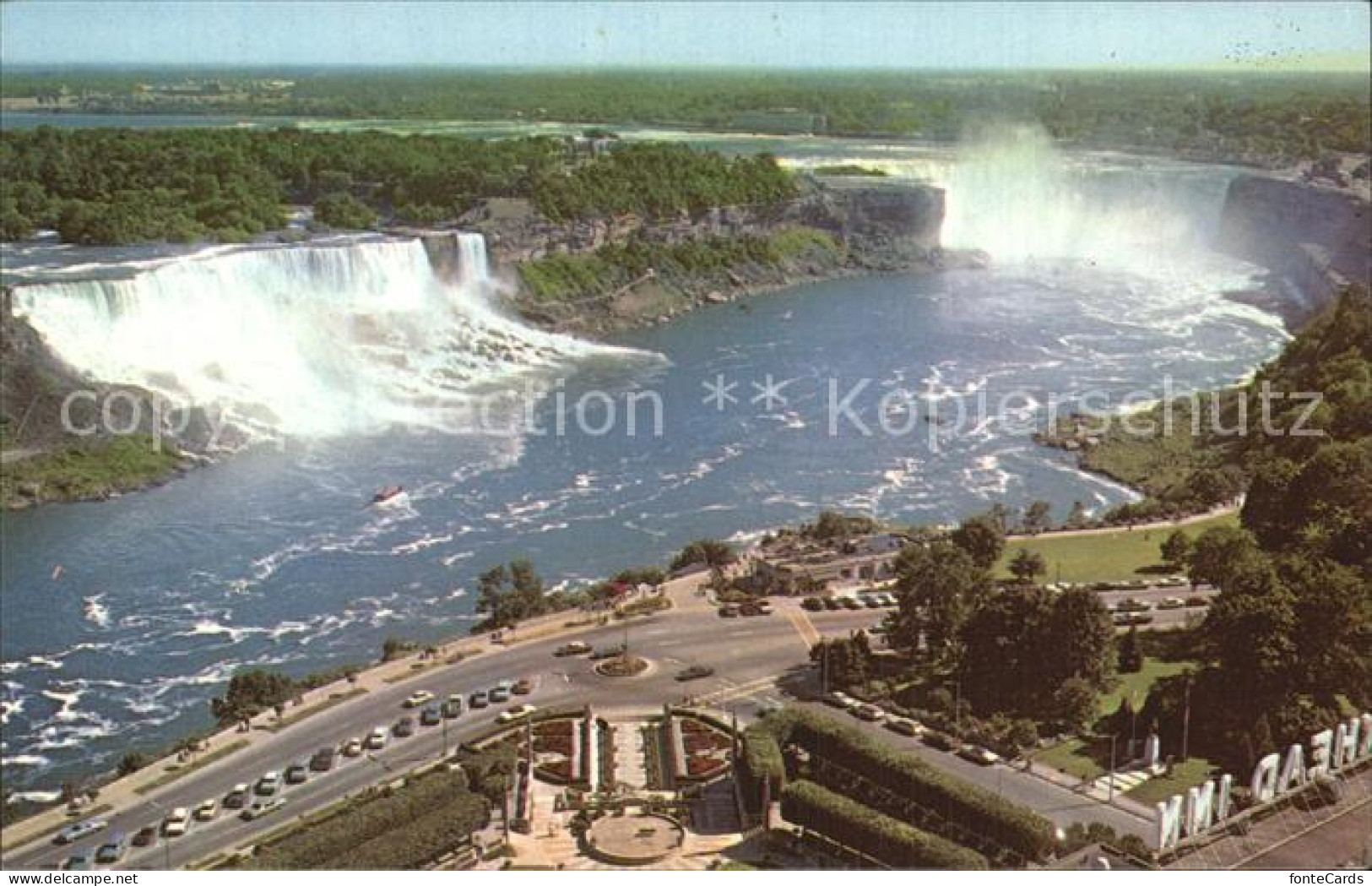 72482910 Niagara Falls Ontario American And Horseshoe Falls Oaks Garden Theatre  - Non Classés