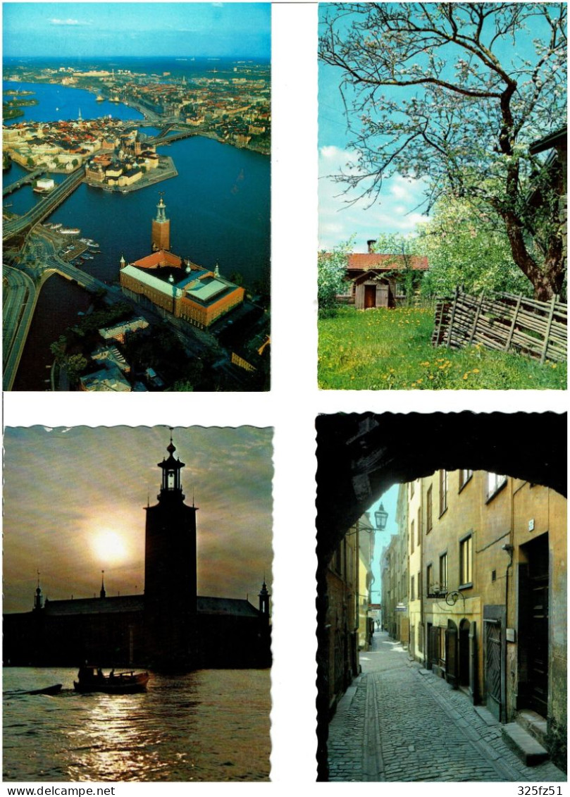 SUEDE / Lot De 68 C.P.M. écrites - 5 - 99 Postkaarten