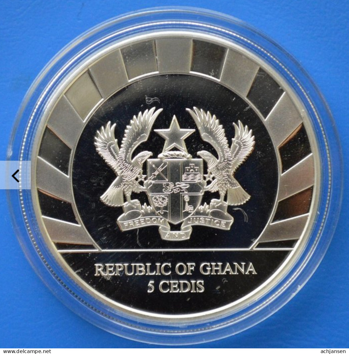 Ghana, Giants Of The Ice Age 2021 And 2022 - 1 Oz. Pure Silver Each - Ghana