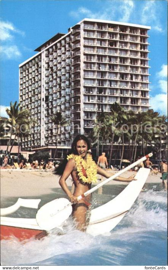 71967545 Honolulu Outrigger Hotel - Autres & Non Classés