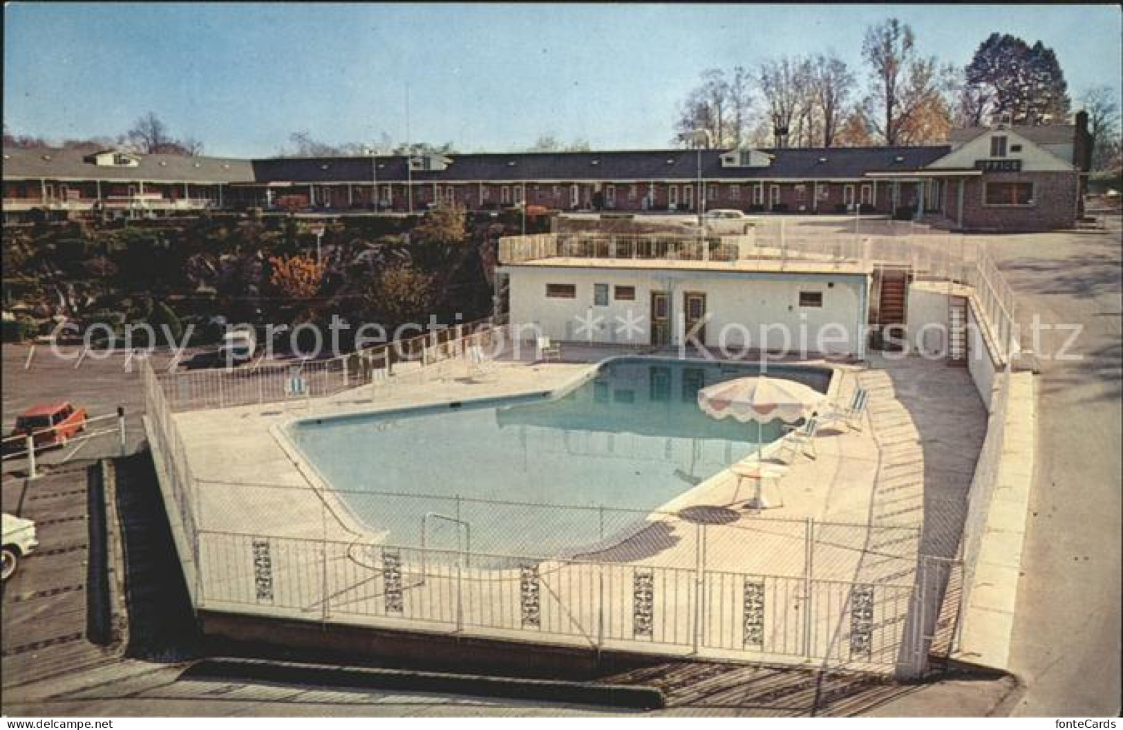 71967531 Falls_Church Swimming Pool Restaurant Premises Falls Church Motel - Autres & Non Classés
