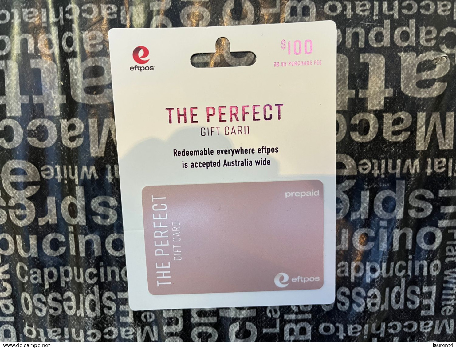 19-5-2024 (Gift Card) Collector Card - Australia - The Perfect Gift Card - $ 100 - No Value On Card) - Cartes Cadeaux