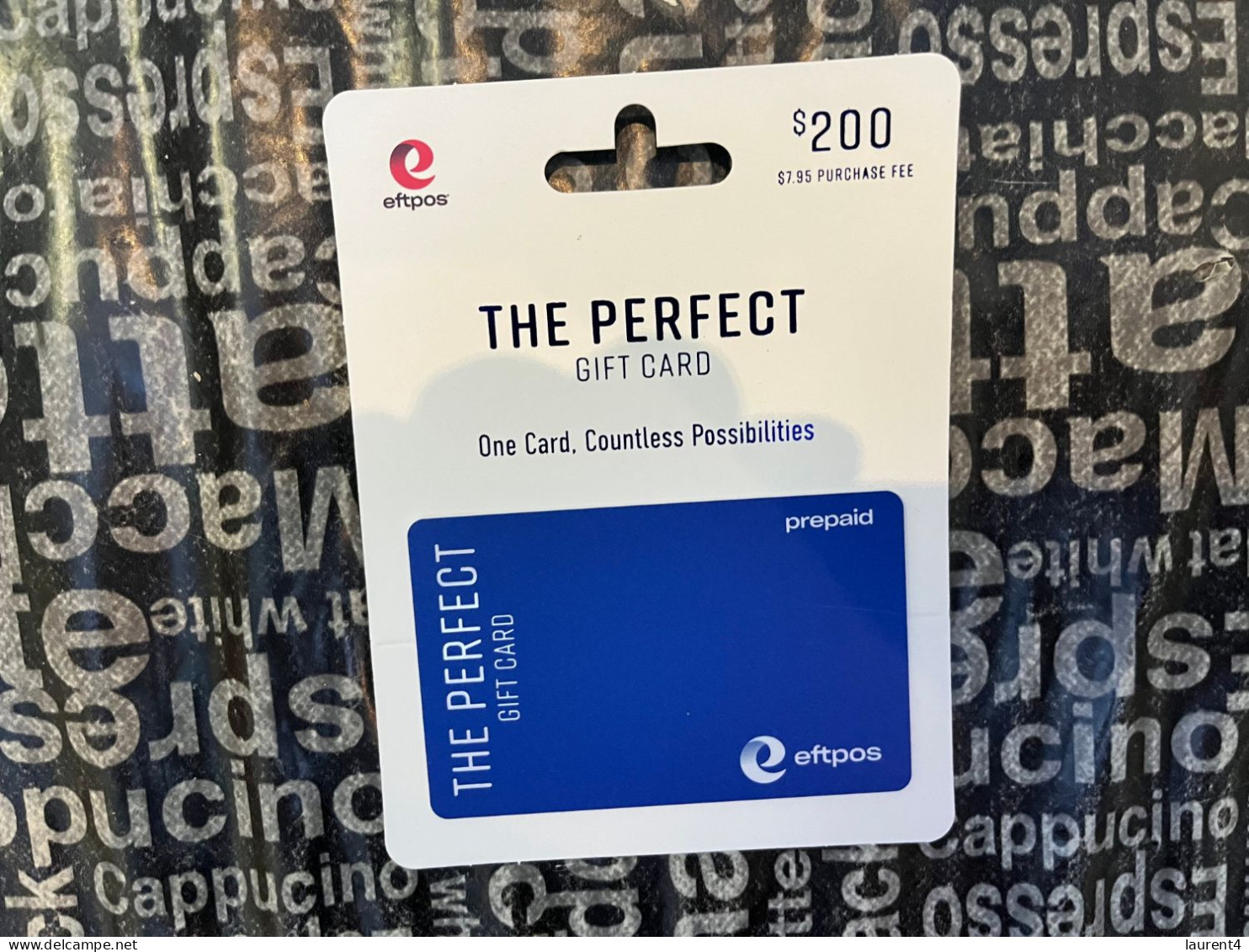 19-5-2024 (Gift Card) Collector Card - Australia - The Perfect Gift Card - $ 200 - No Value On Card) - Gift Cards