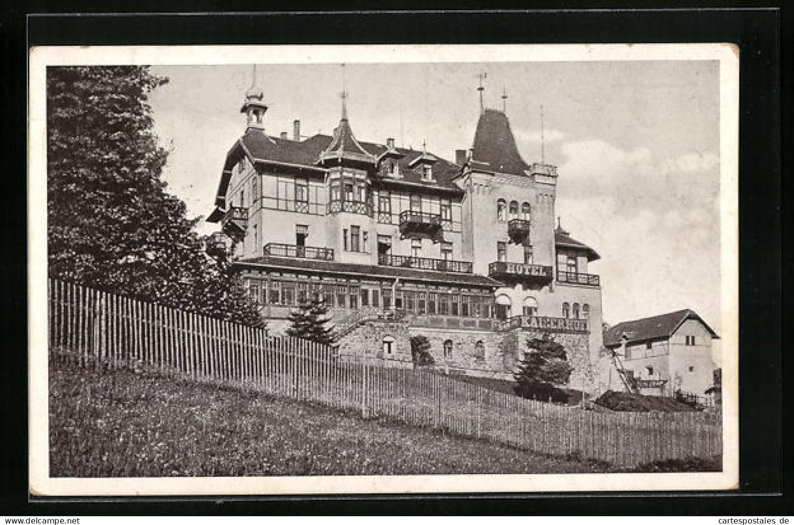 AK Bärenfels, Hotel Kaiserhof Mit Zaun  - Autres & Non Classés