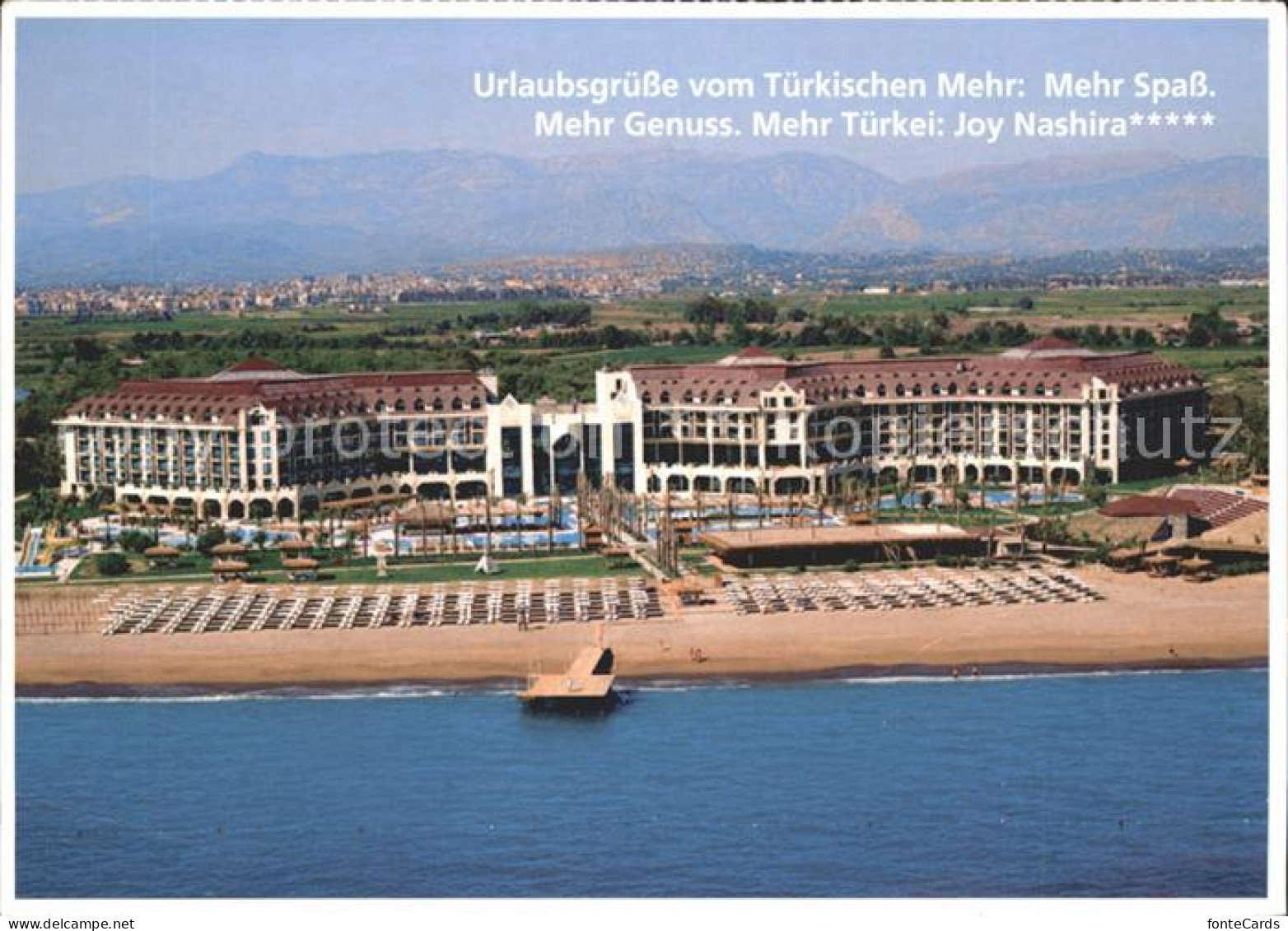 71965780 Manavgat Hotel Joy Nashira Fliegeraufnahme  - Turkey