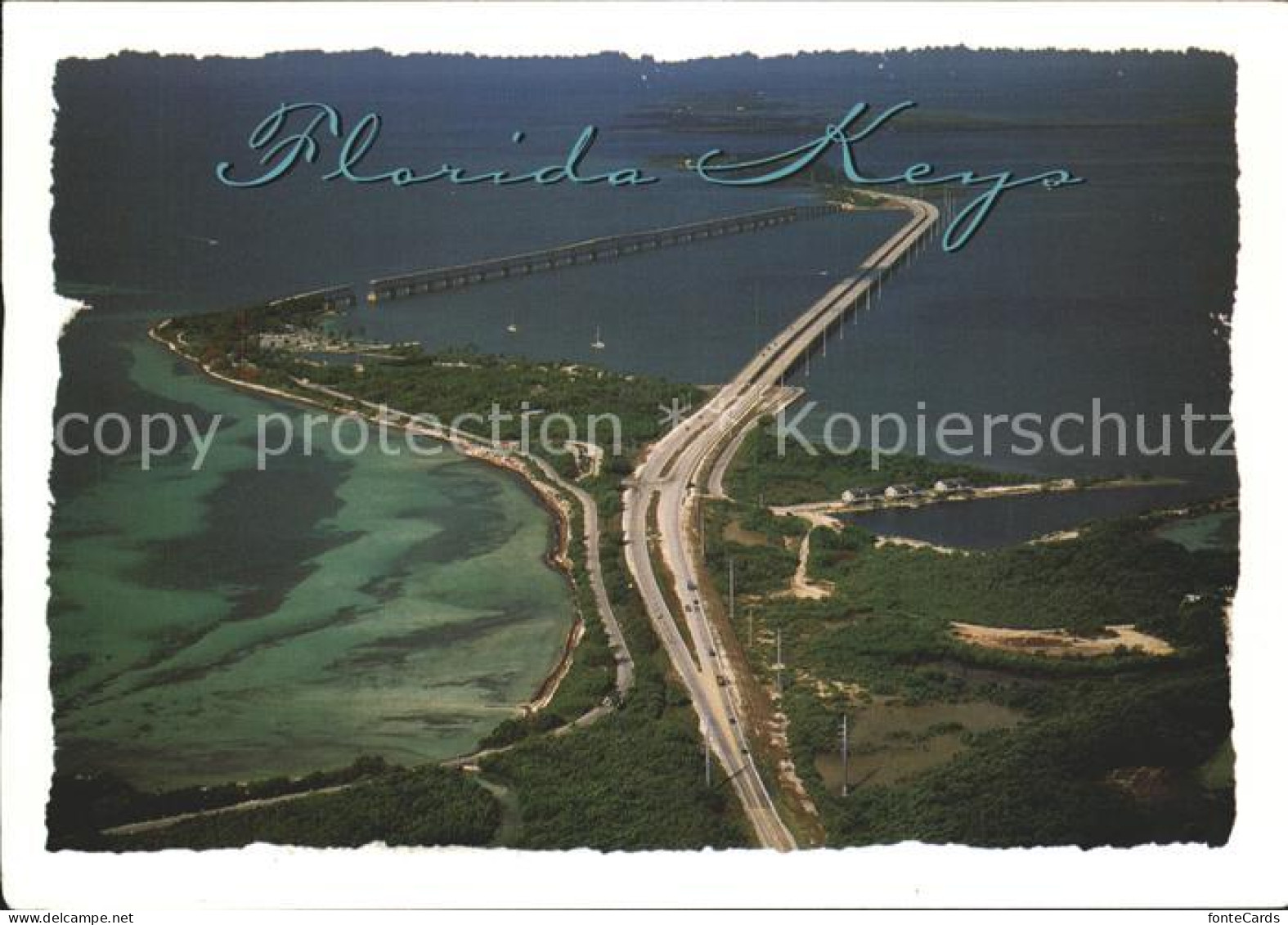 71965777 Florida_Keys Bahia Honda Bridge And State Park Fliegeraufnahme - Other & Unclassified