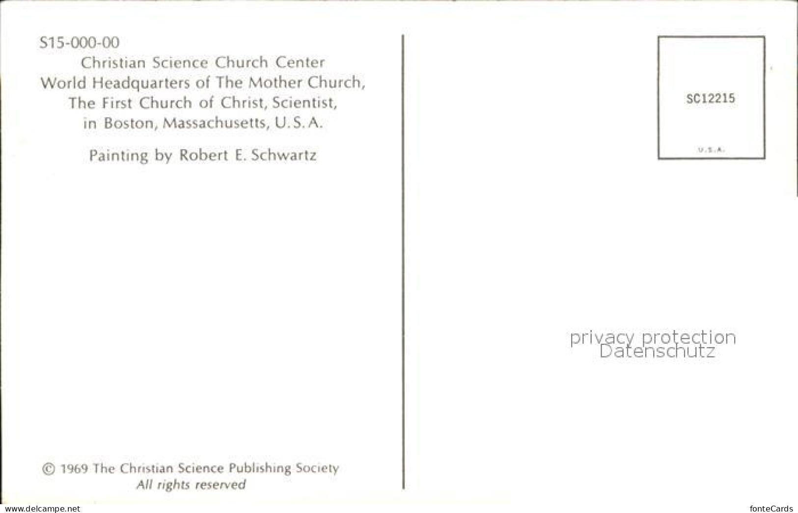 71964868 Boston_Massachusetts Fliegeraufnahme Christian Science Church Center - Other & Unclassified