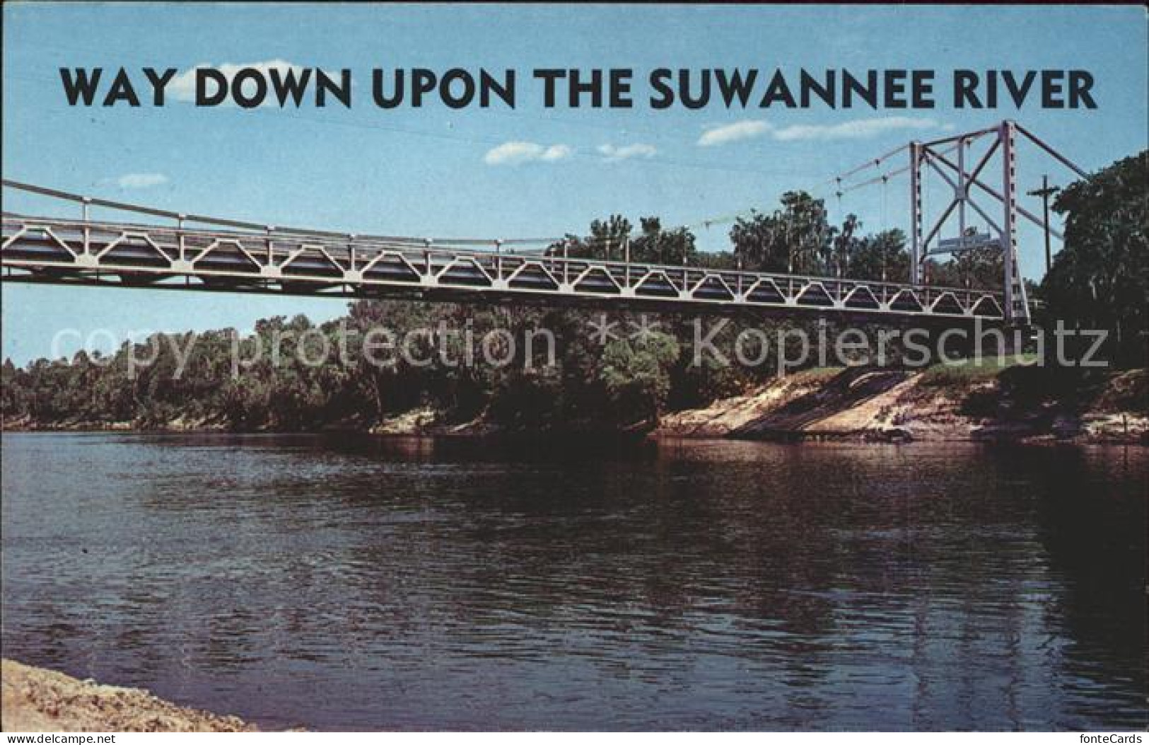 71964863 Florida_US-State Suwannee River Bridge - Sonstige & Ohne Zuordnung