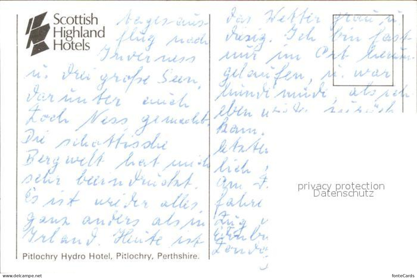 71964797 Pitlochry Hydro Hotel Perthshire Perth & Kinross - Autres & Non Classés