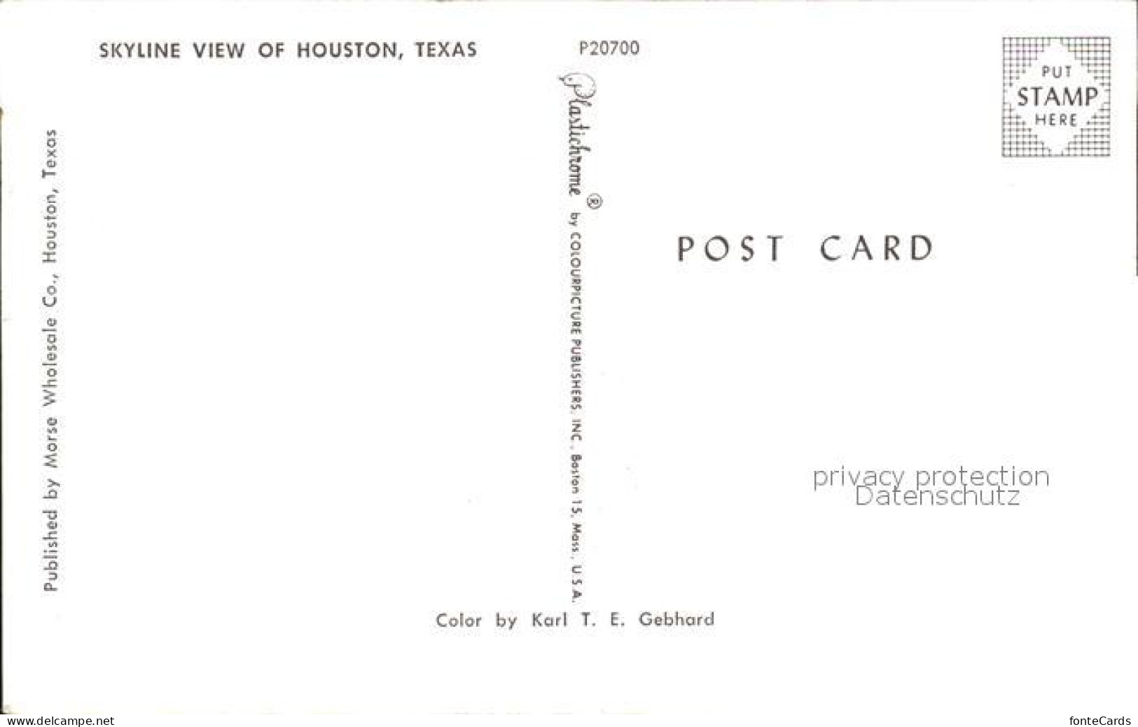 71964755 Houston_Texas Skyline - Andere & Zonder Classificatie