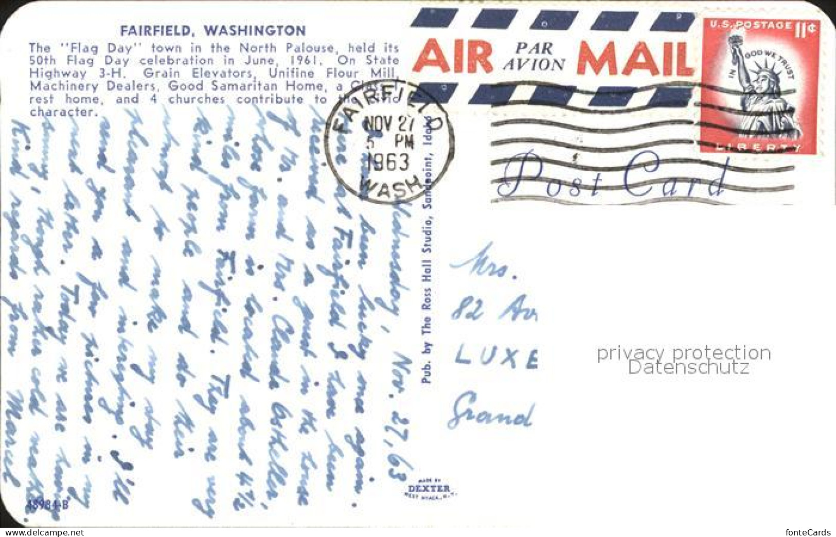 71964743 Fairfield_Washington Flag Day - Other & Unclassified