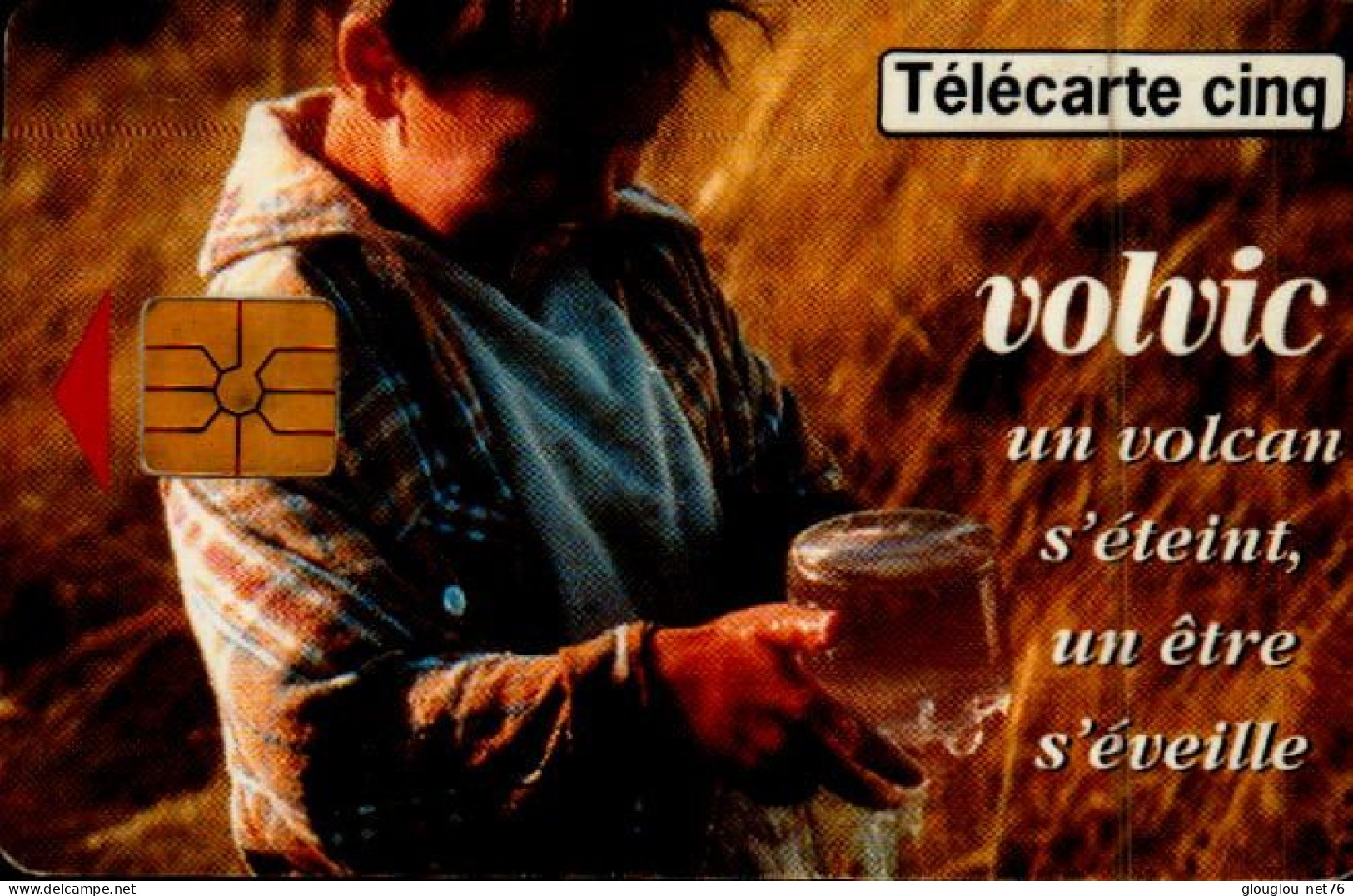 TELECARTE CINQ...VOLVIC ...PETIT TIRAGE - 5 Unità