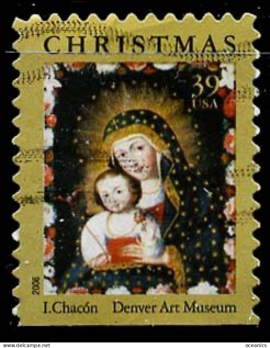 Etats-Unis / United States (Scott No.4100 - Madonna And Child) (o) P3 - Used Stamps