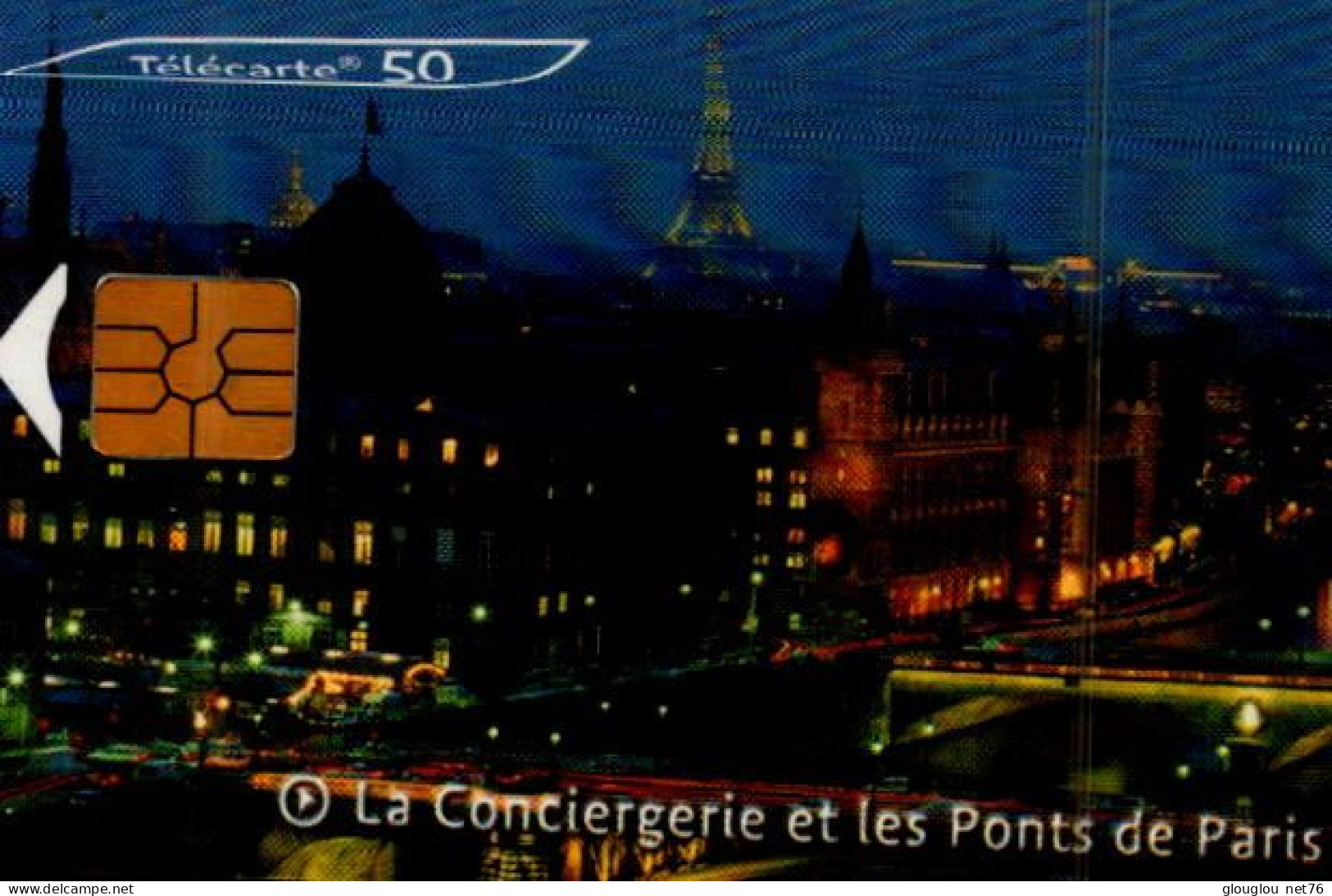 TELECARTE 50...LA CONCIERGERIE ET LES PONTS DE PARIS.... ...PETIT TIRAGE - 50 Einheiten