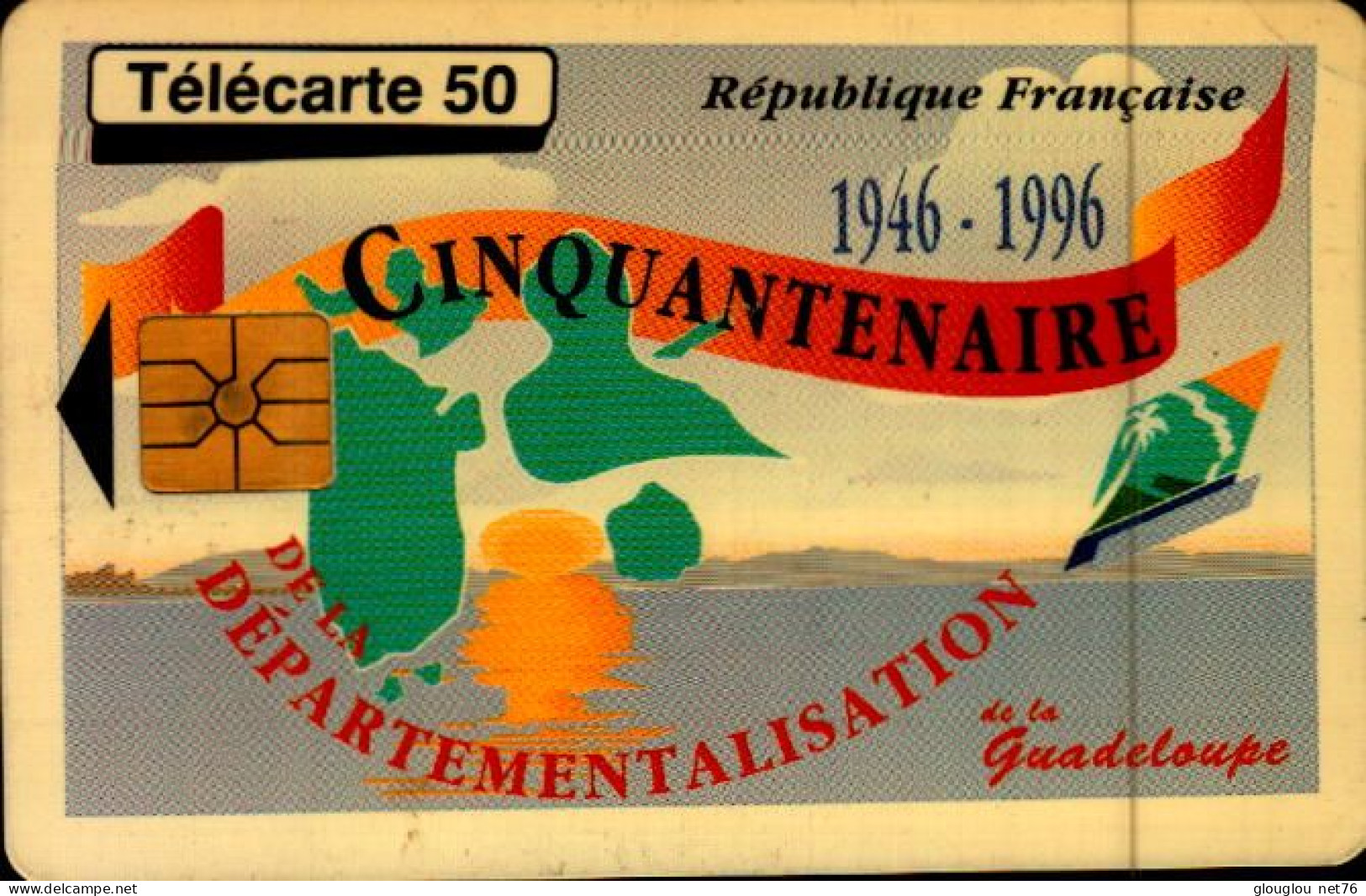 TELECARTE 50... CINQUANTENAIRE DE LA DEPARTEMENTALISATION.... ...PETIT TIRAGE - 50 Unités   
