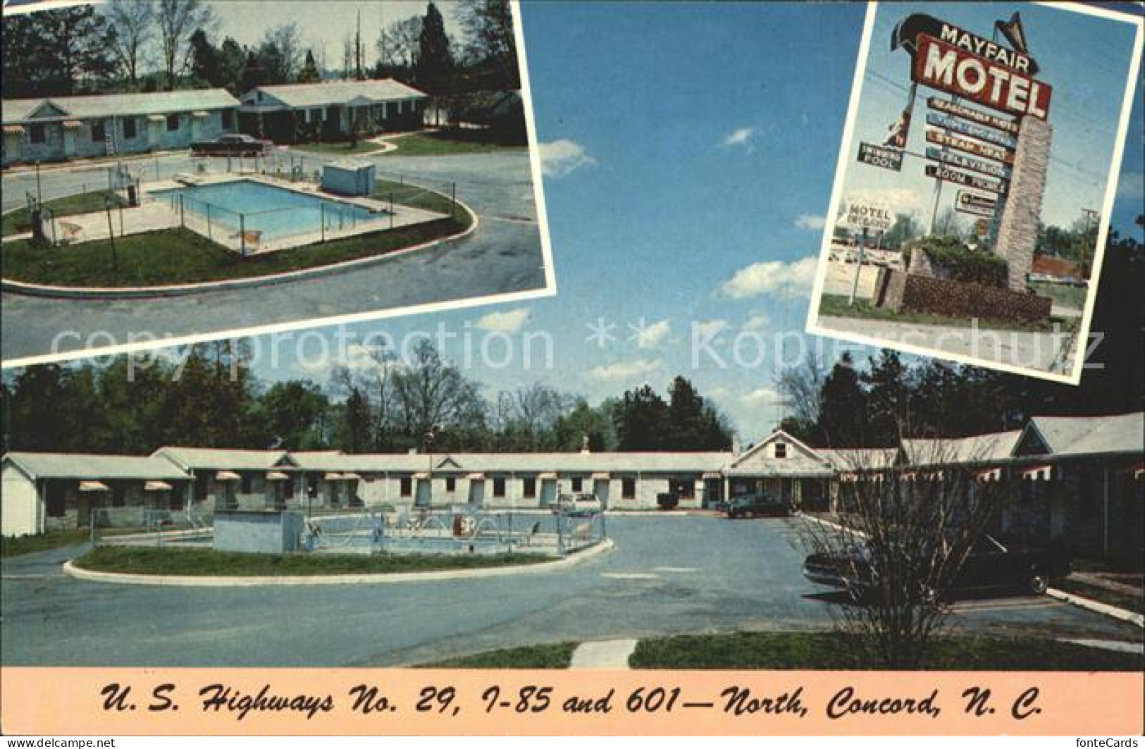 71954736 Concord_North_Carolina Mayfair Motel - Other & Unclassified