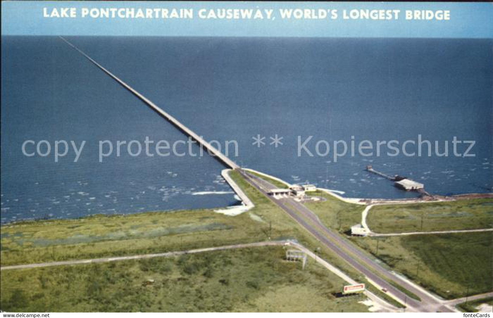 71954734 New_Orleans_Louisiana Lake Pontchartrain Causeway - Other & Unclassified