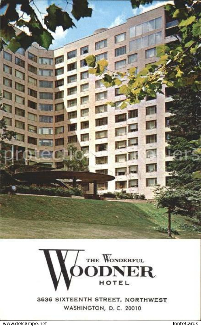 71954674 Washington DC Woodner Hotel  - Washington DC