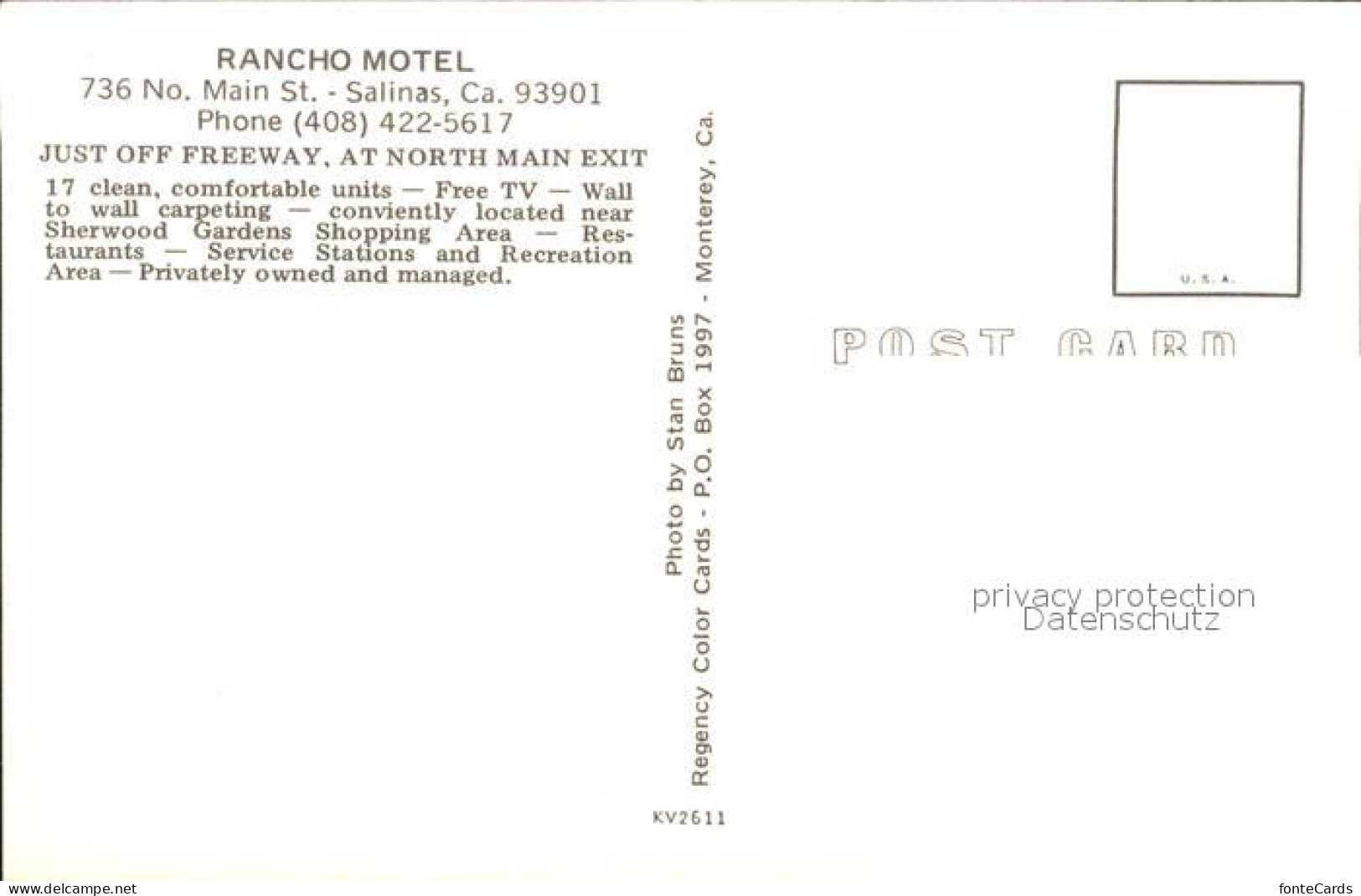 71953363 Salinas Rancho Motel - Autres & Non Classés