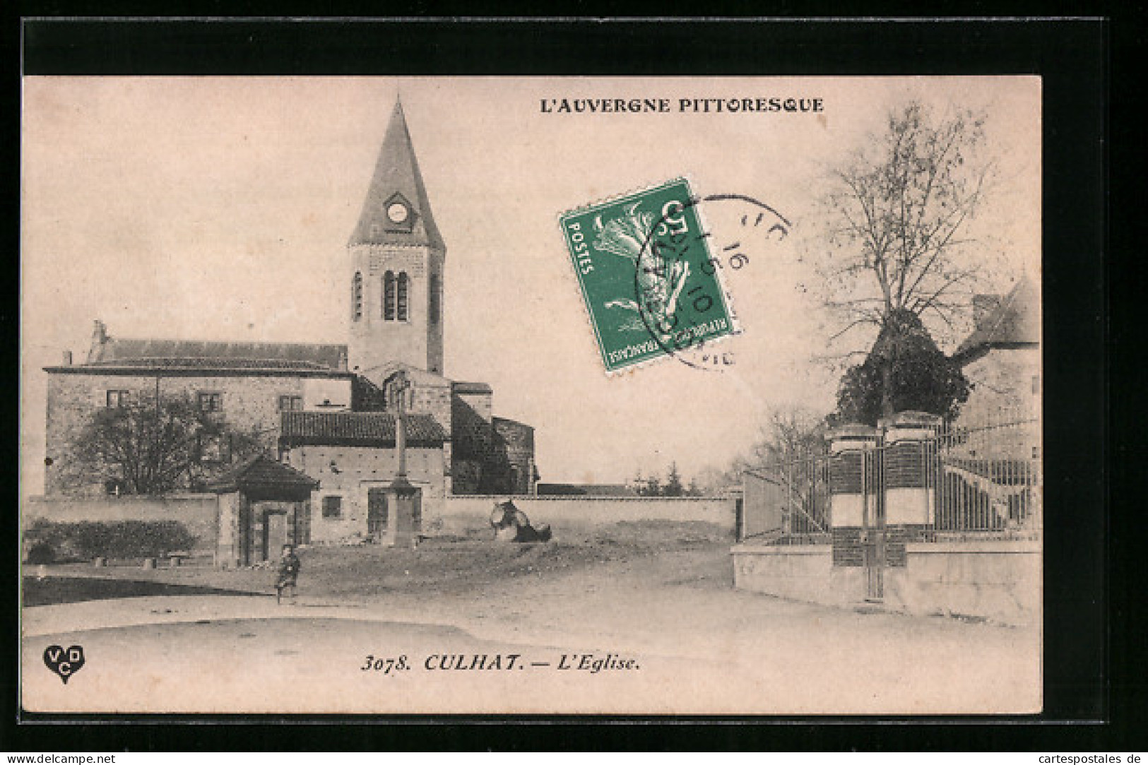 CPA Culhat, L`Eglise  - Autres & Non Classés