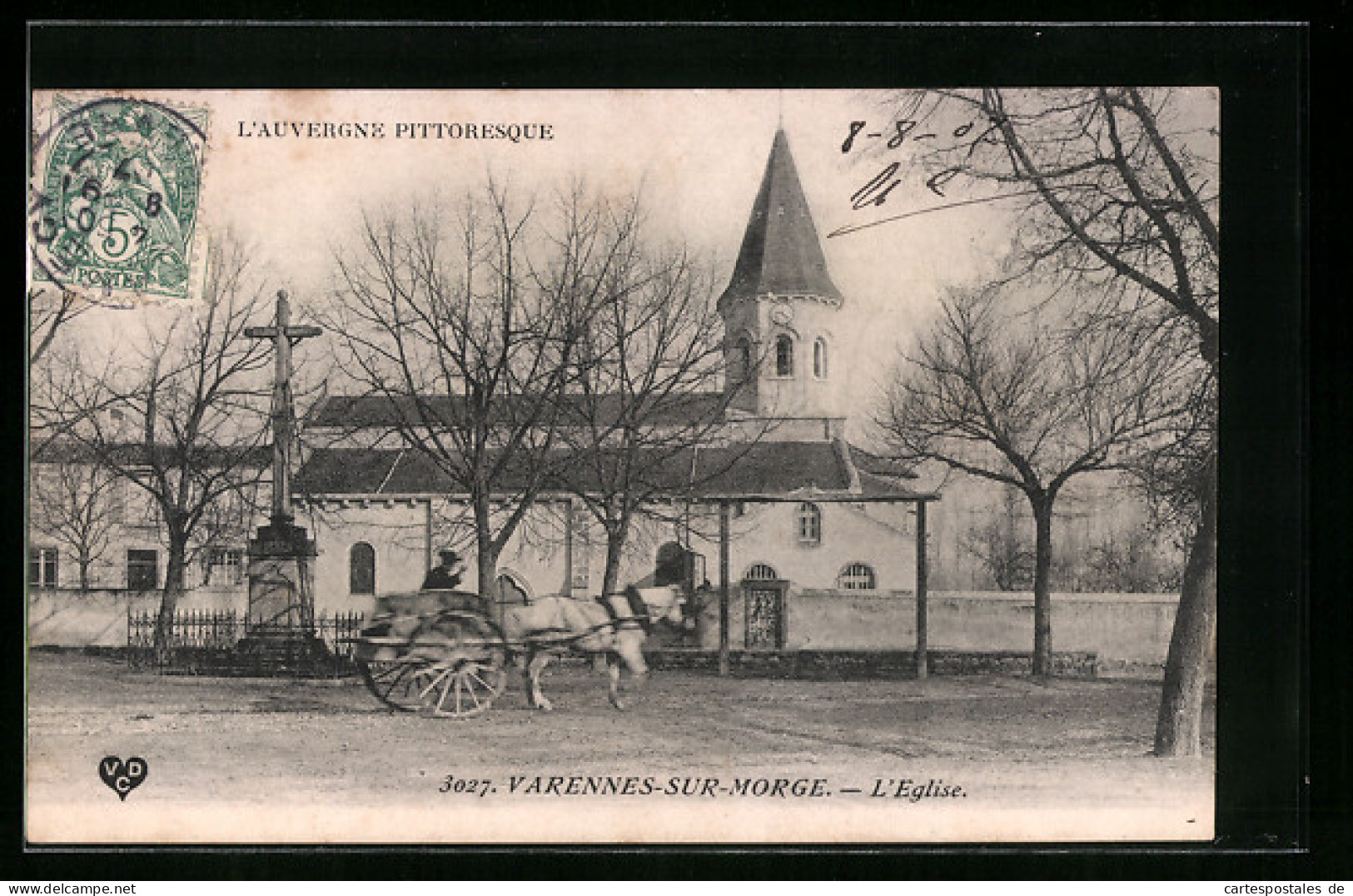 CPA Varennes-sur-Morge, L`Eglise  - Autres & Non Classés