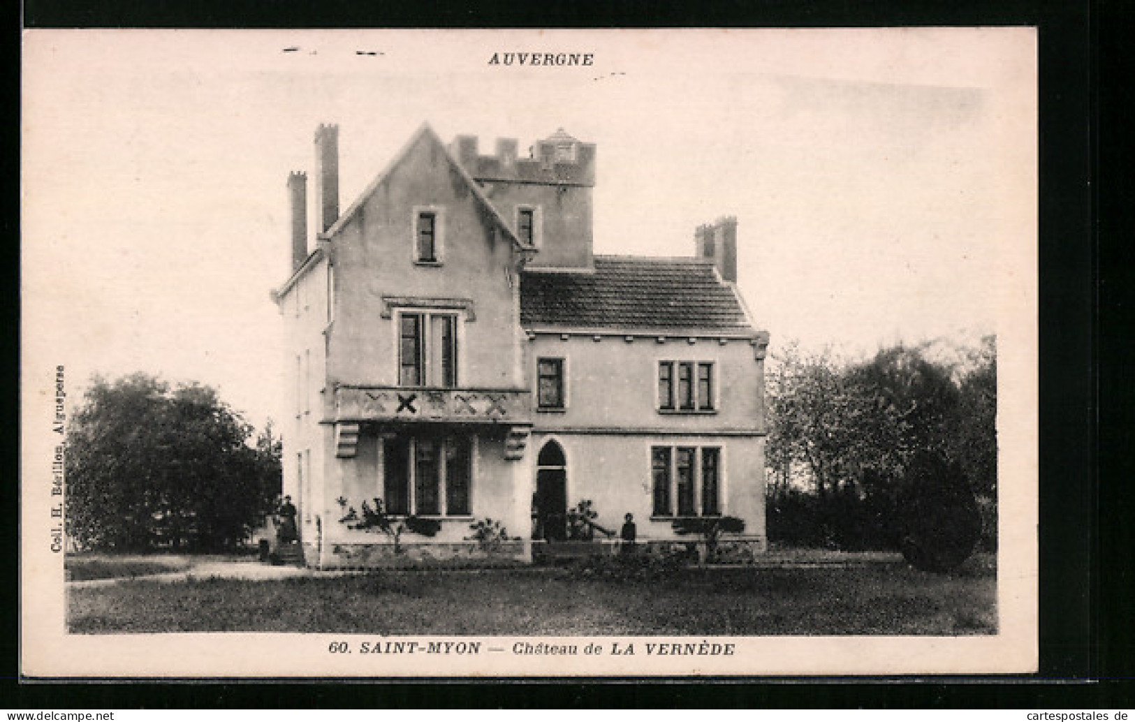 CPA Saint-Myon, Chateau De La Vernède  - Autres & Non Classés