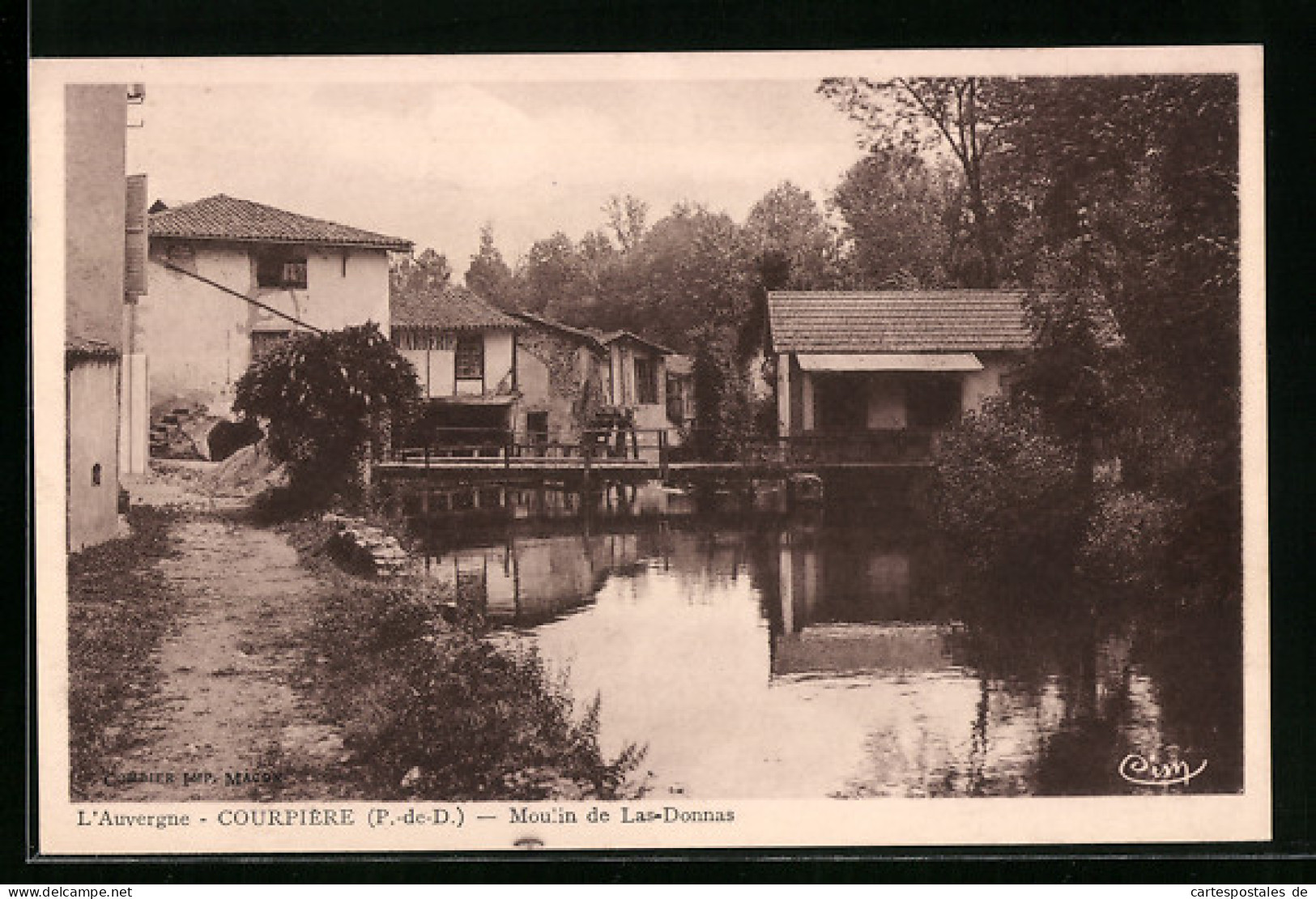 CPA Courpière, Moulin De Las-Donnas  - Autres & Non Classés