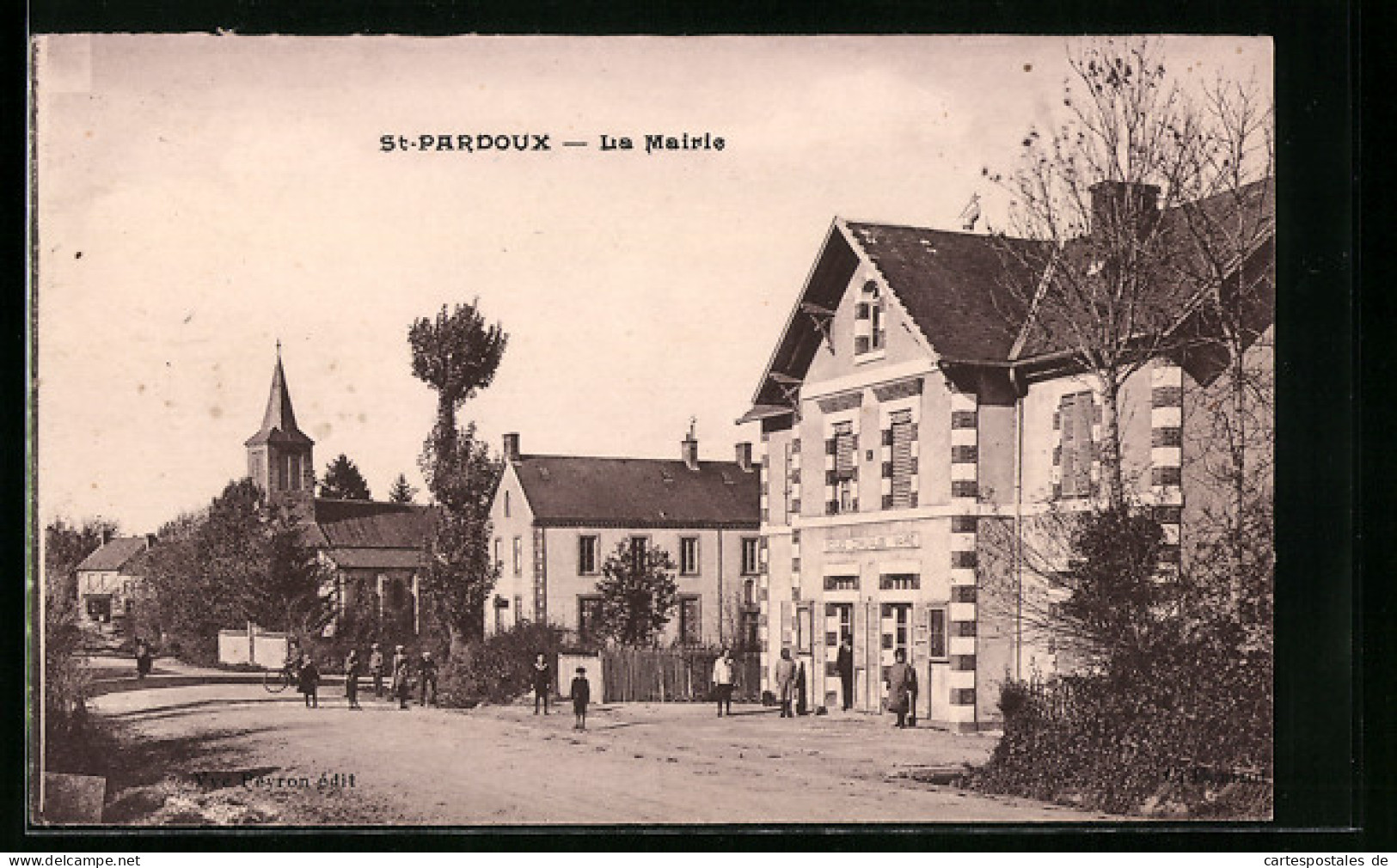 CPA Saint-Pardoux, La Mairie  - Sonstige & Ohne Zuordnung