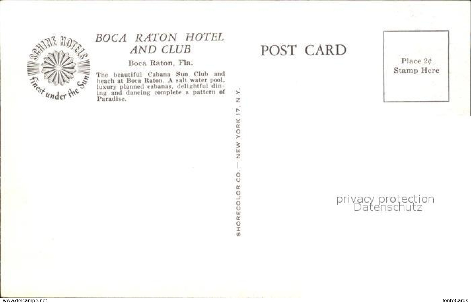 71953328 Boca_Raton Boca Raton Hotel  - Autres & Non Classés